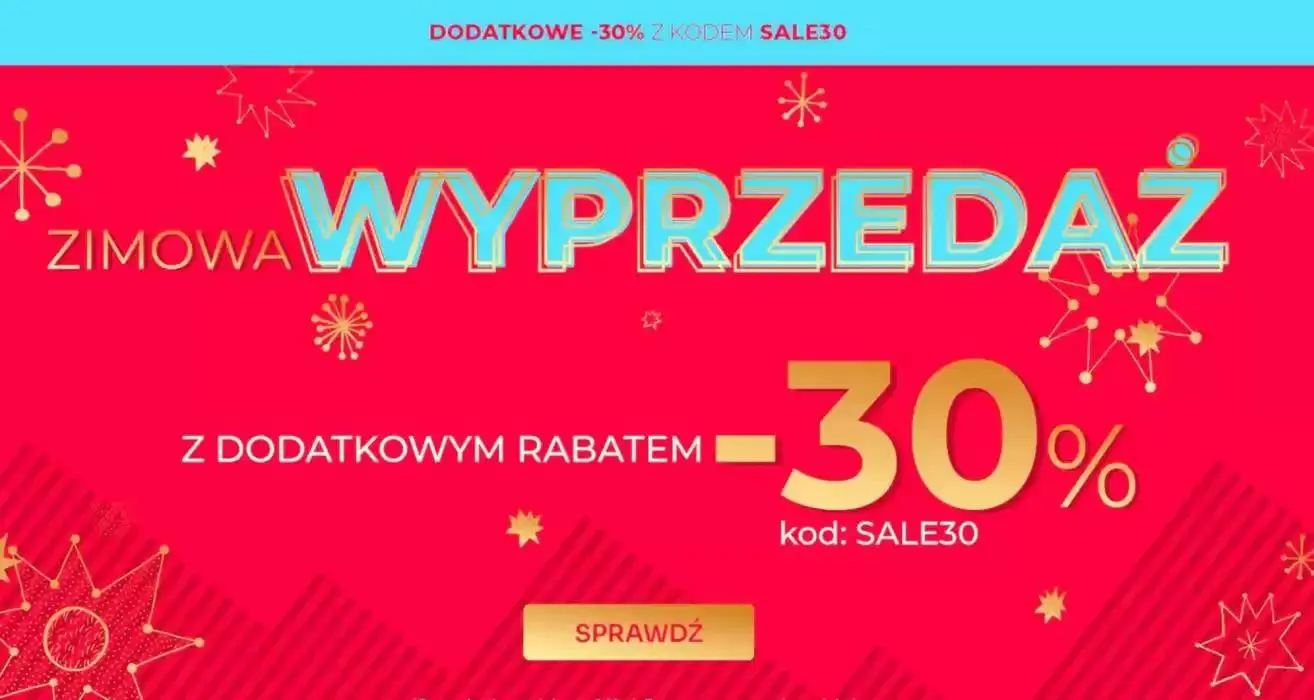 Gazetka Zimowa wyprzedaż od 6 stycznia do 20 stycznia 2025 - Strona 1