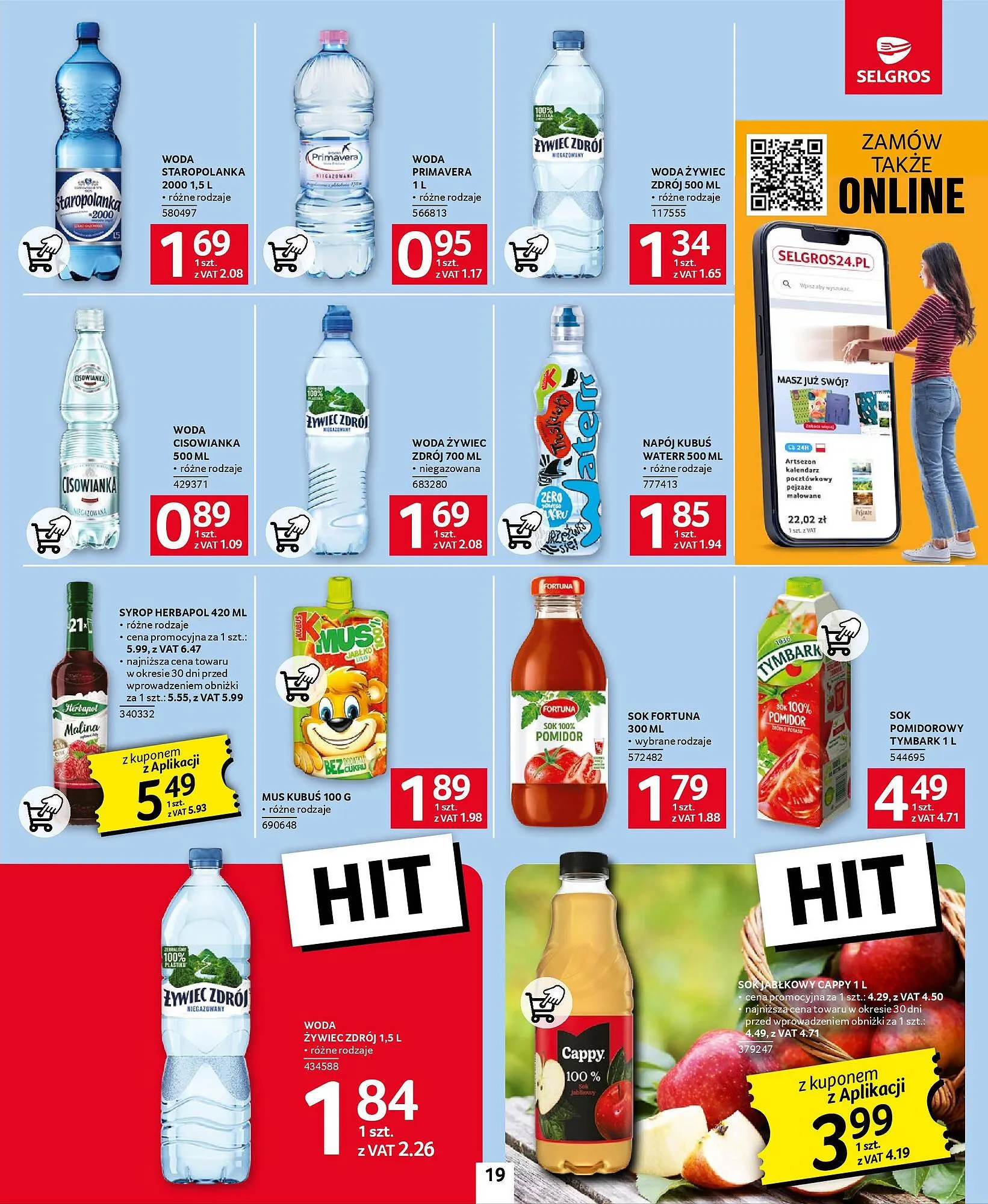 Gazetka Selgros gazetka od 9 stycznia do 22 stycznia 2025 - Strona 19