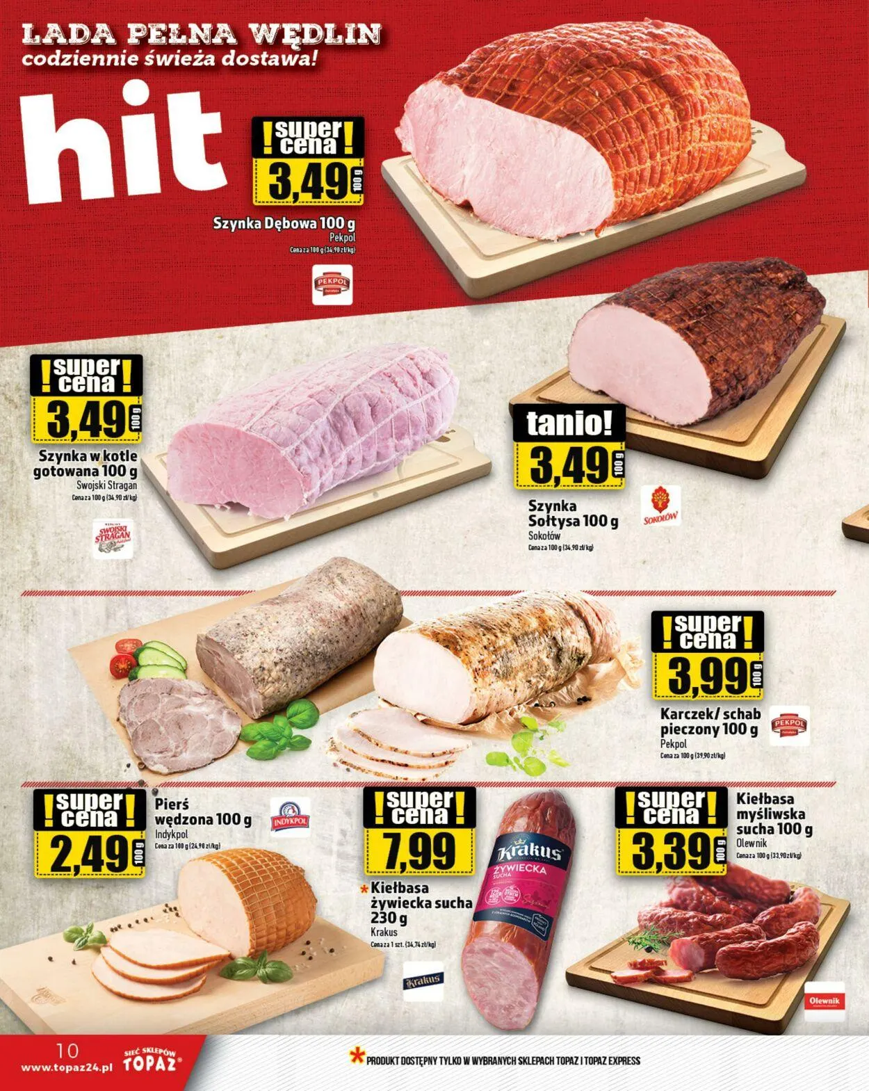 Gazetka Topaz Aktualna gazetka od 16 kwietnia do 30 kwietnia 2025 - Strona 10