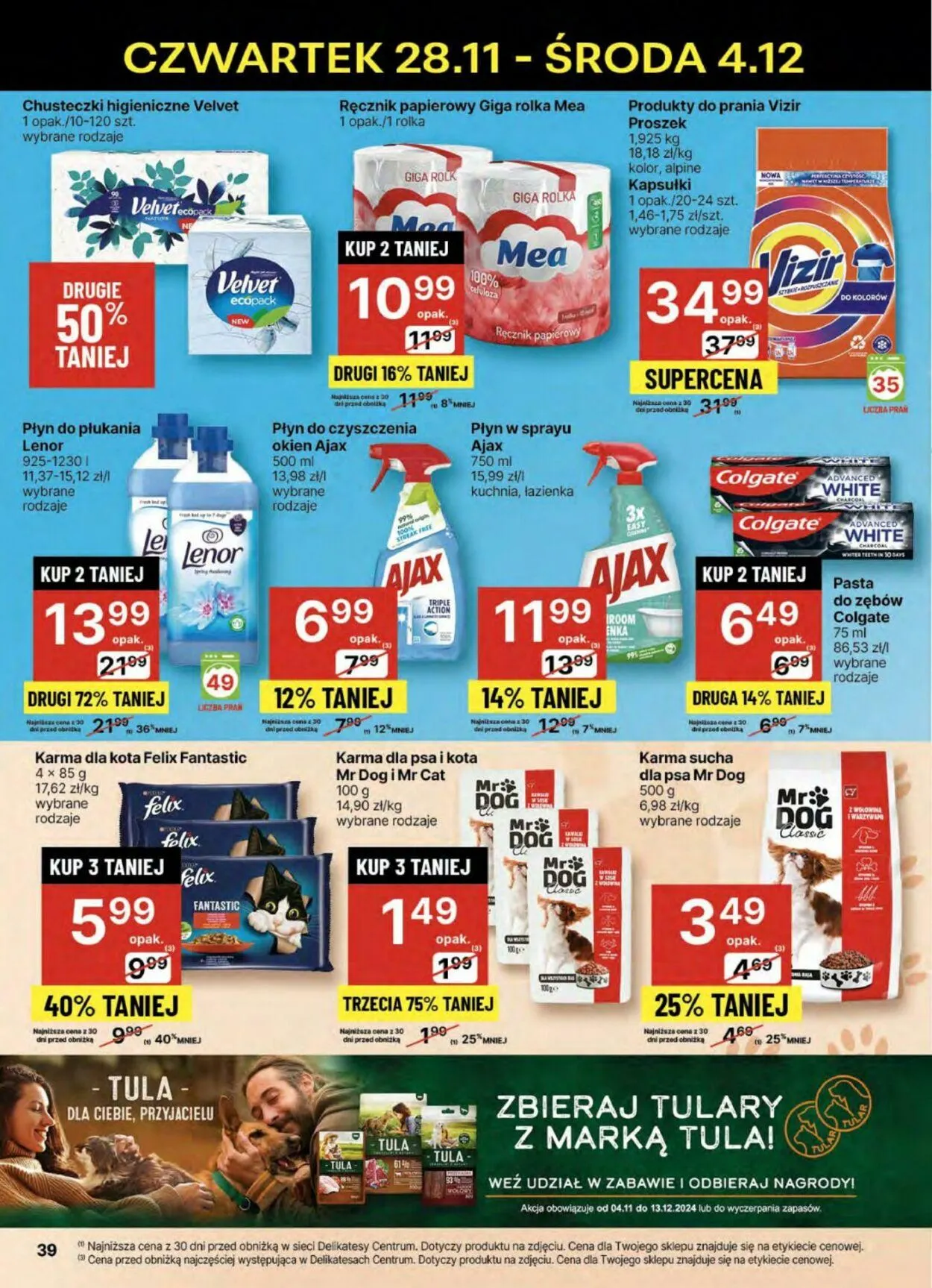 Gazetka Delikatesy Centrum Aktualna gazetka od 28 listopada do 4 grudnia 2024 - Strona 39