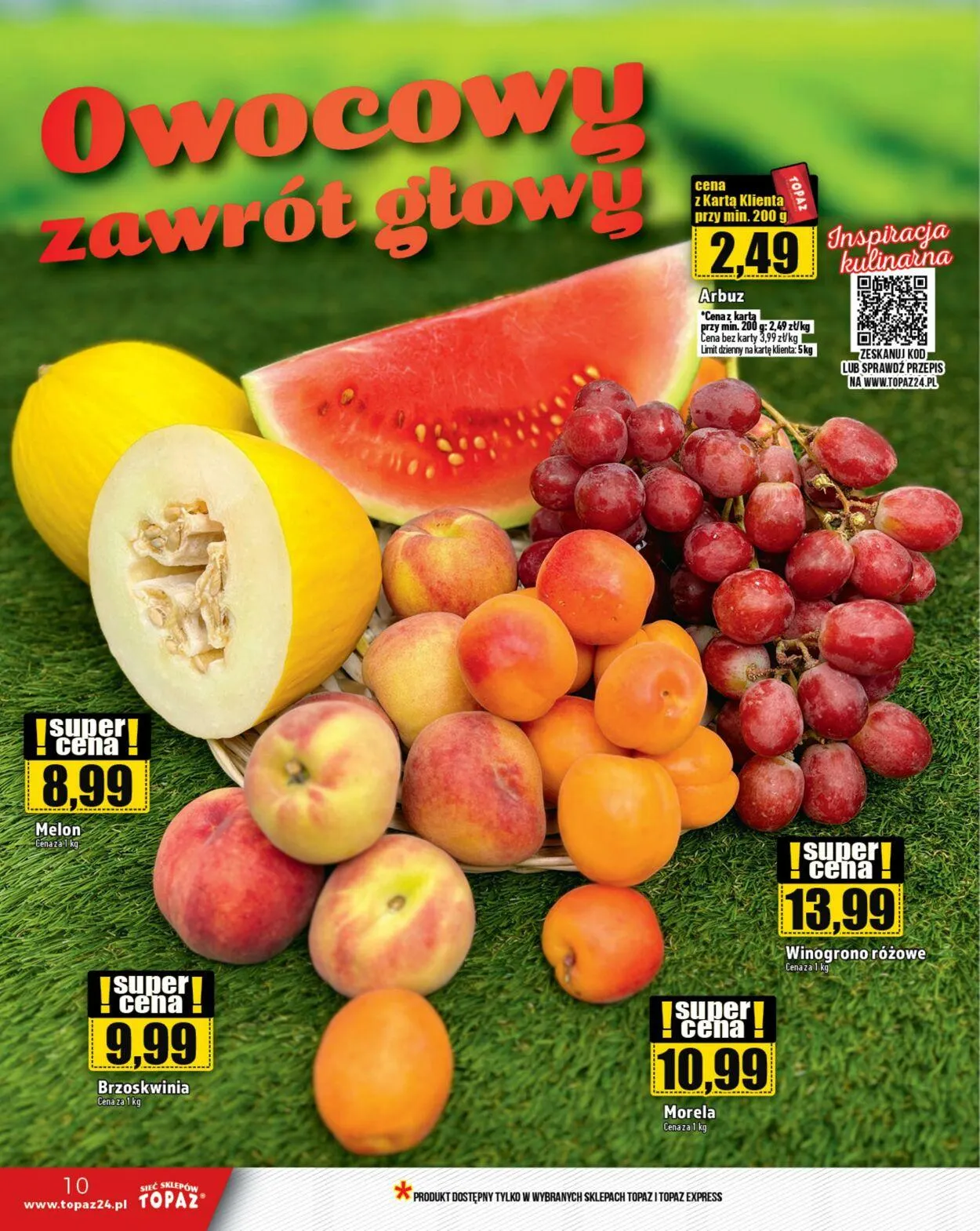 Gazetka Topaz Aktualna gazetka od 14 maja do 28 maja 2025 - Strona 10