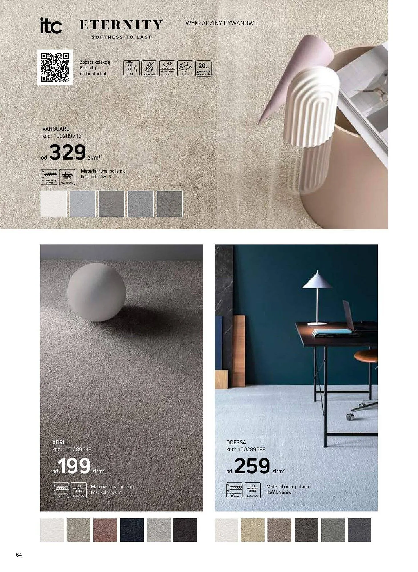 Gazetka Komfort gazetka od 16 sierpnia do 31 grudnia 2025 - Strona 64