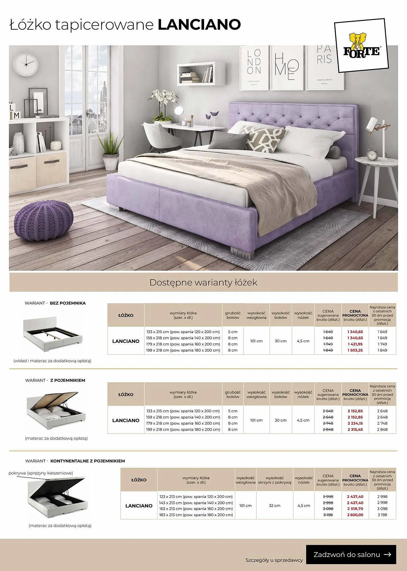 Gazetka Forte Meble gazetka od 5 lipca do 12 lipca 2023 - Strona 4