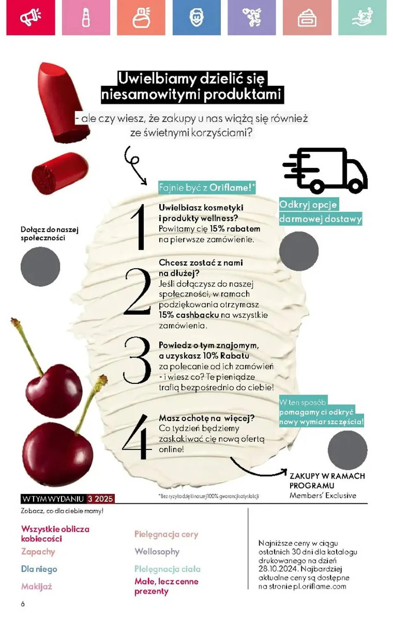 Gazetka Oriflame gazetka od 9 lutego do 1 marca 2025 - Strona 6