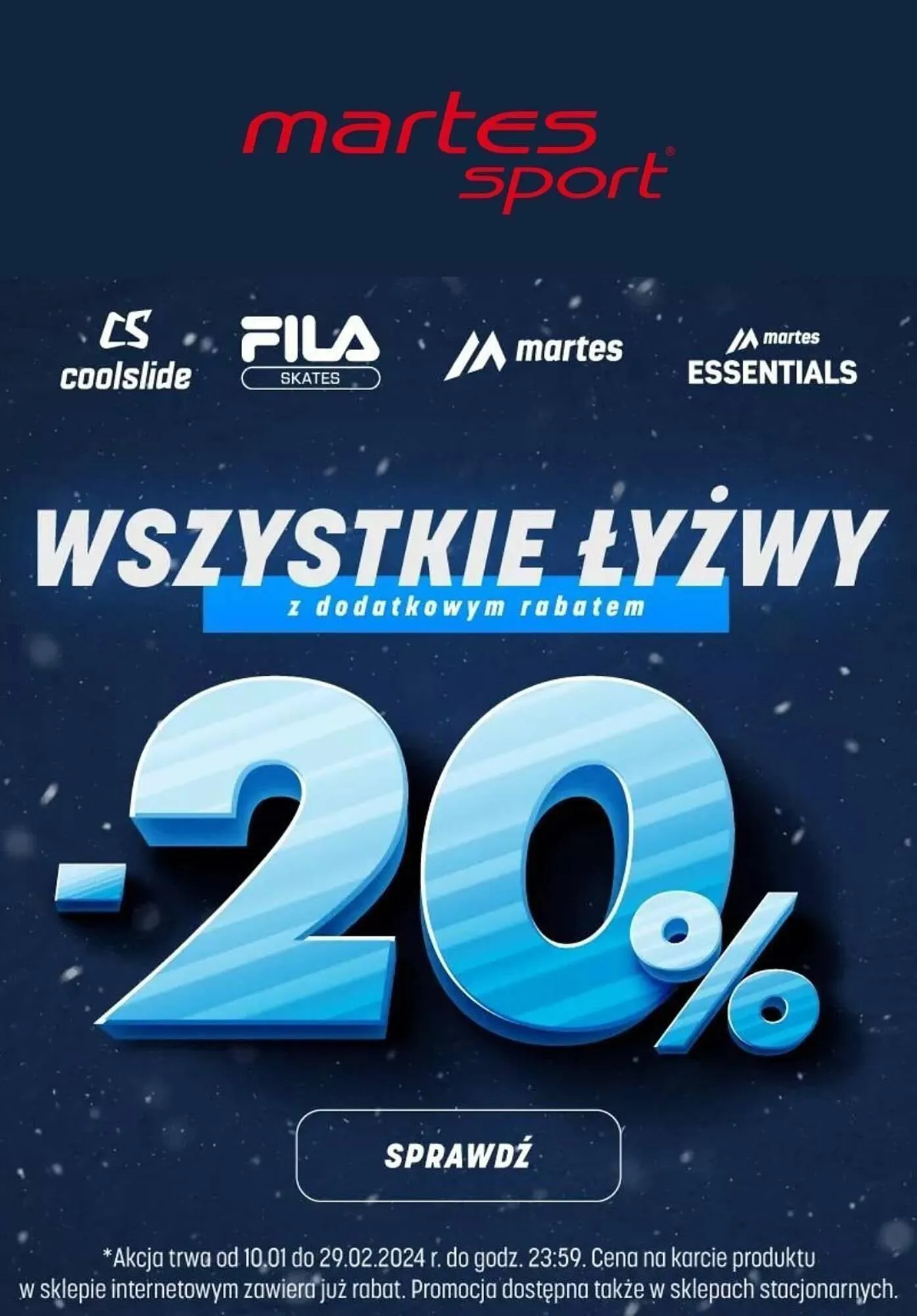 Gazetka Martes Sport gazetka od 1 lutego do 29 lutego 2024 - Strona 