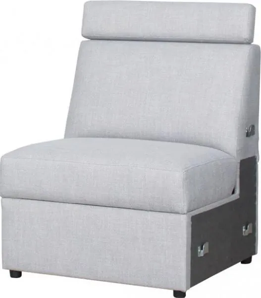 Siedzisko 1-osobowe Lazur (Naturis szary)