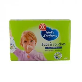 WM WORECZKI NA PIELUCHY ZAPACHOWE 50SZT 50 szt.