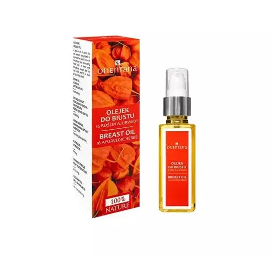 ORIENTANA OLEJEK DO BIUSTU 16 ROŚLIN AJURWEDY 50ML