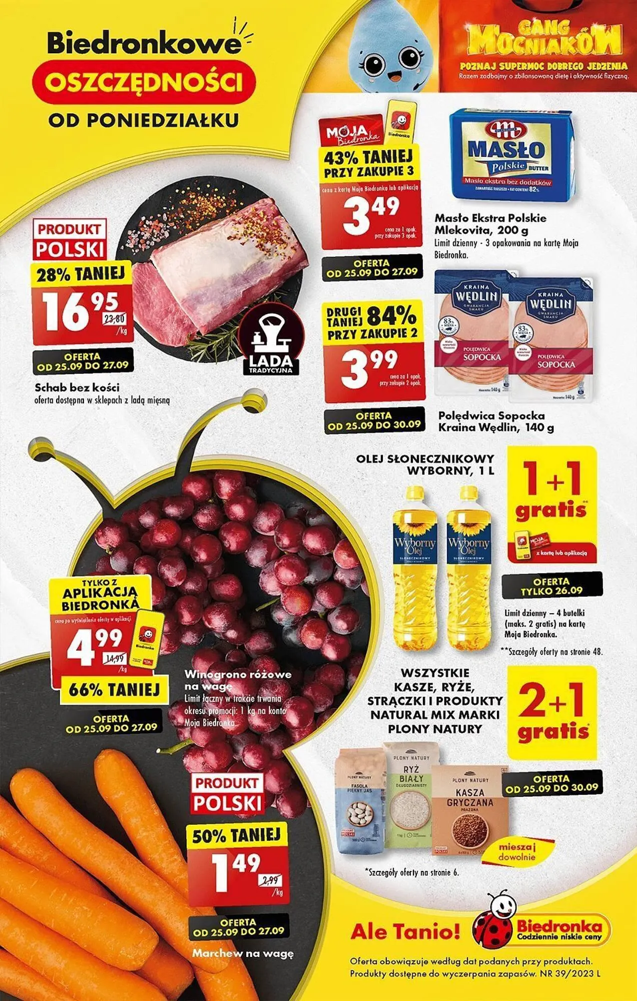 Gazetka Biedronka gazetka od 25 września do 30 września 2023 - Strona 1