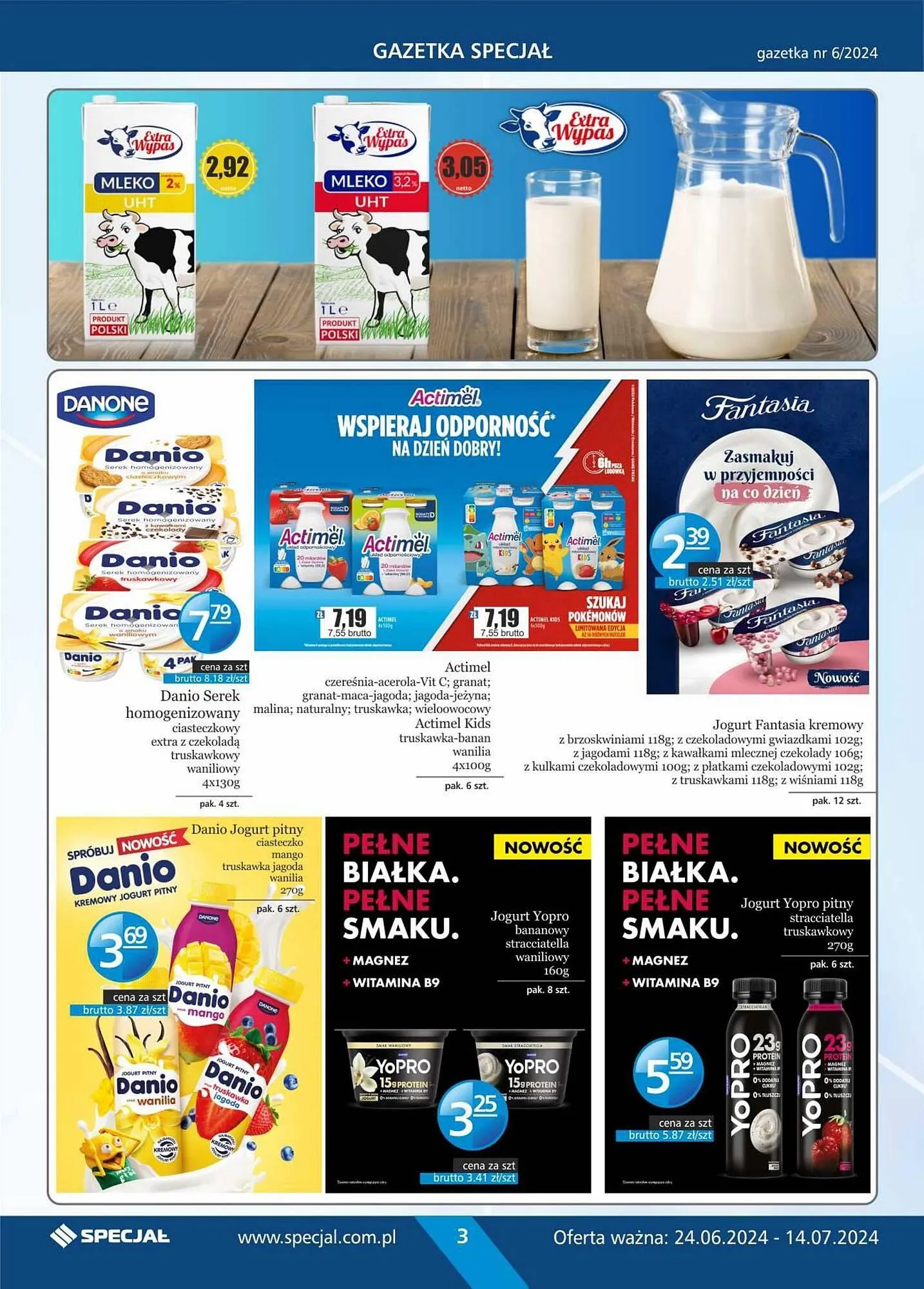 Gazetka Specjał gazetka od 24 czerwca do 14 lipca 2024 - Strona 3