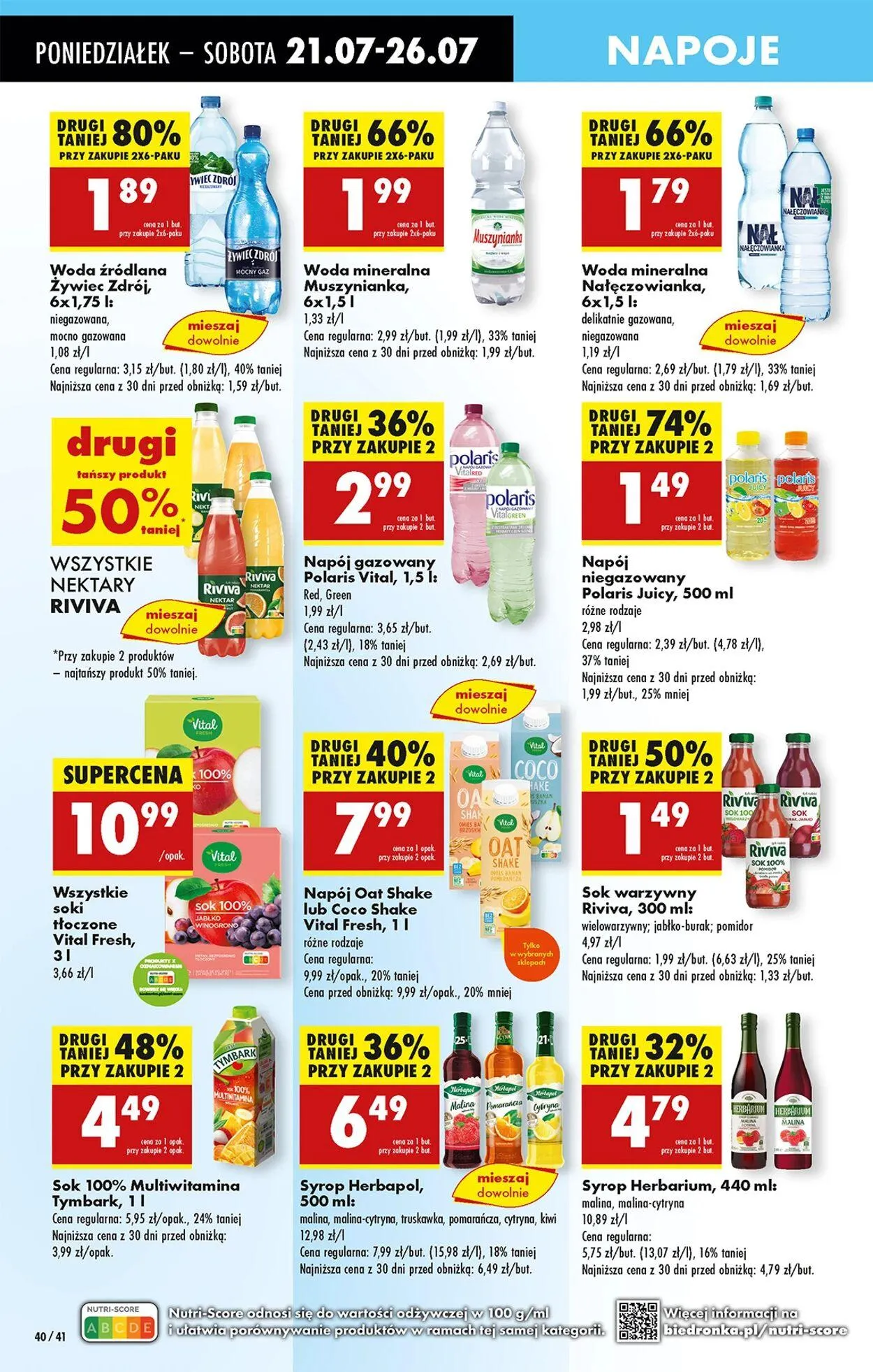 Gazetka Biedronka Aktualna gazetka od 21 lipca do 28 lipca 2025 - Strona 58