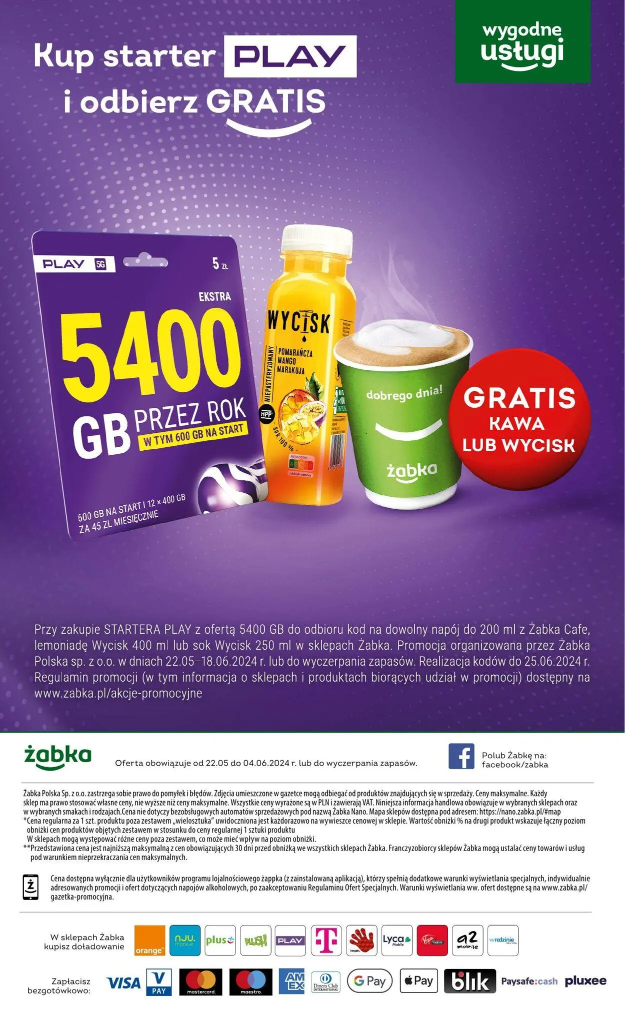 Gazetka Żabka Aktualna gazetka od 22 maja do 4 czerwca 2024 - Strona 72