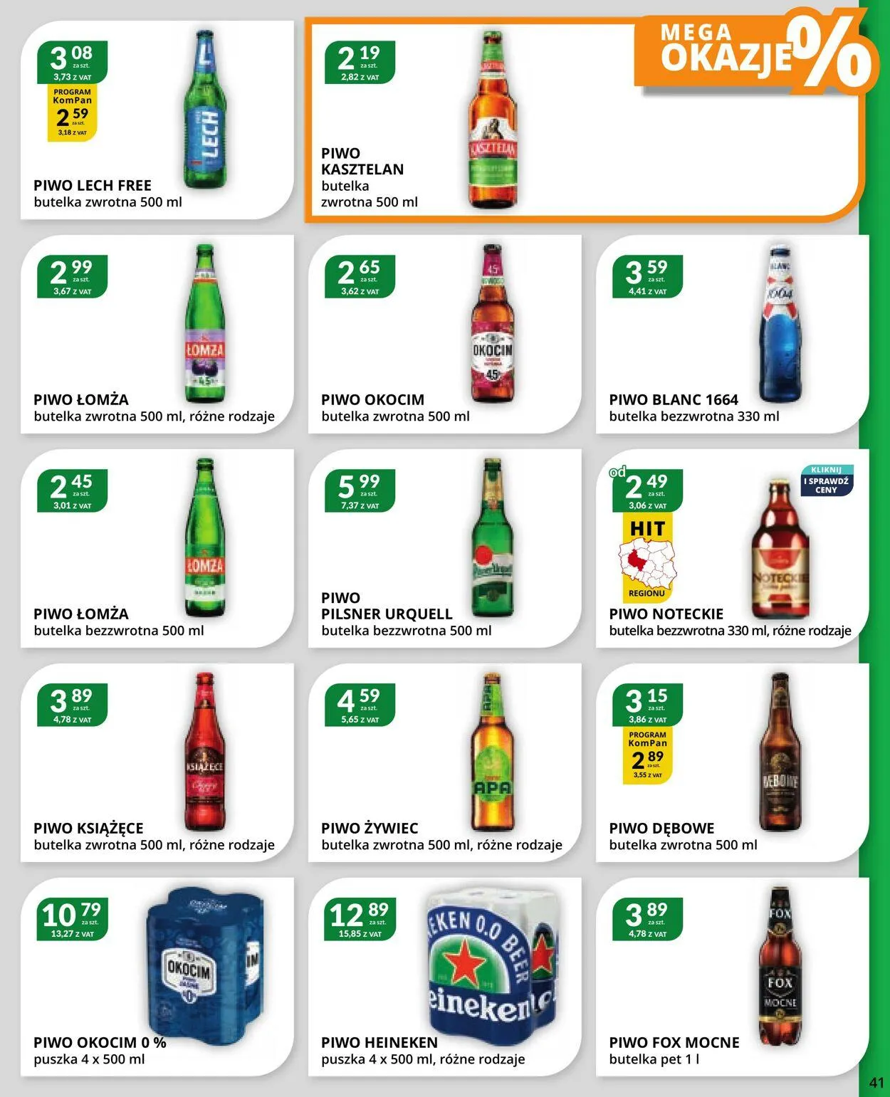 Gazetka Eurocash Aktualna gazetka od 7 stycznia do 26 stycznia 2025 - Strona 41