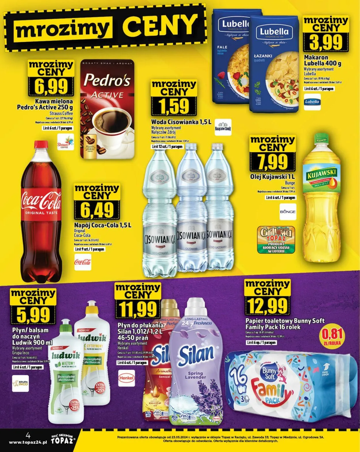 Gazetka Topaz Aktualna gazetka od 14 maja do 28 maja 2025 - Strona 4