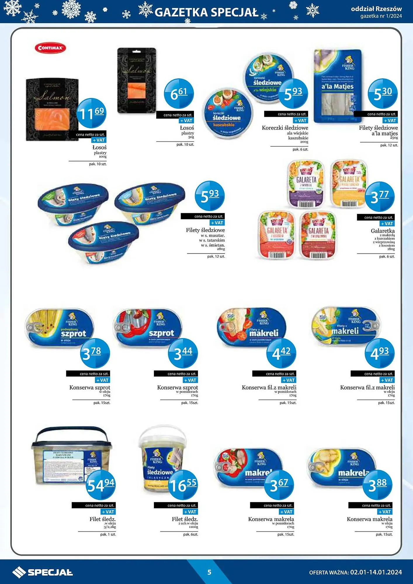 Gazetka Specjał gazetka od 2 stycznia do 14 stycznia 2024 - Strona 5