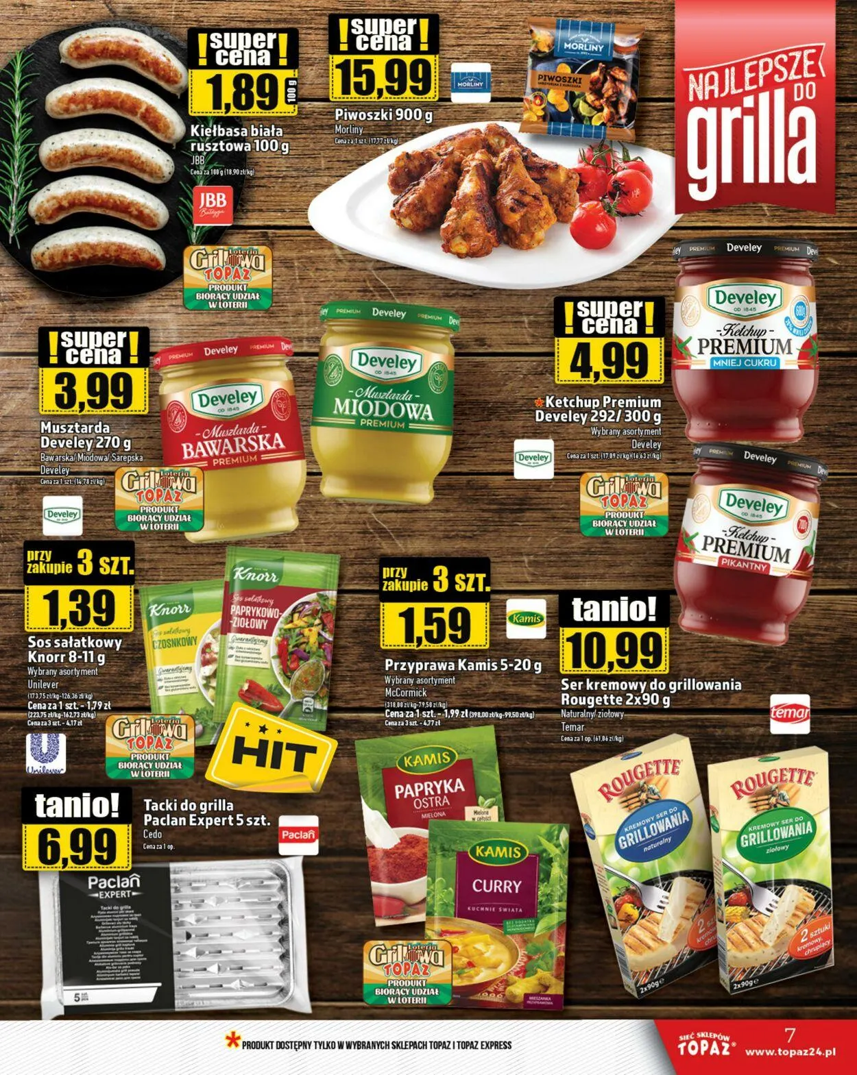 Gazetka Topaz Aktualna gazetka od 2 kwietnia do 16 kwietnia 2025 - Strona 7