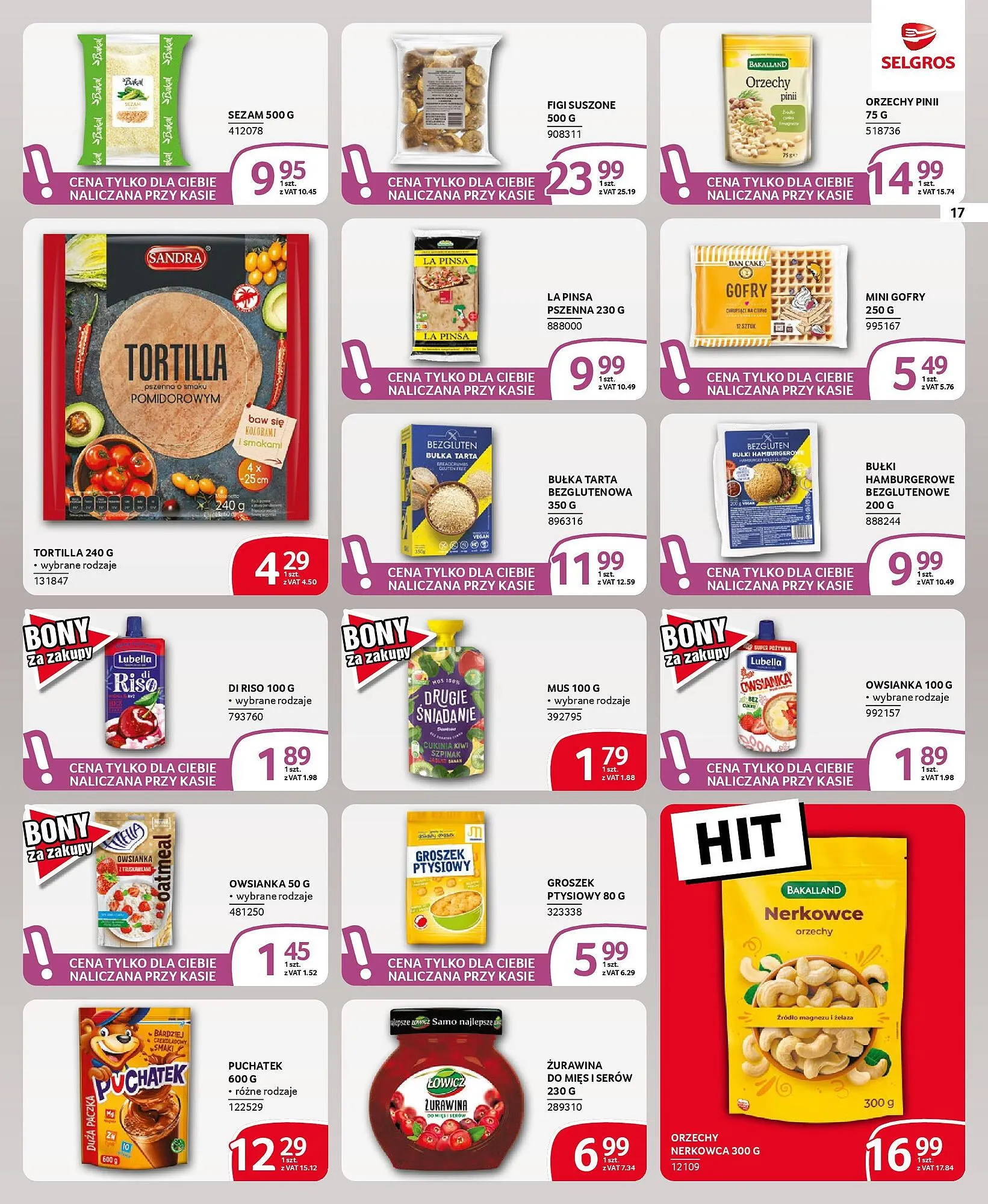 Gazetka Selgros gazetka od 9 stycznia do 22 stycznia 2025 - Strona 17