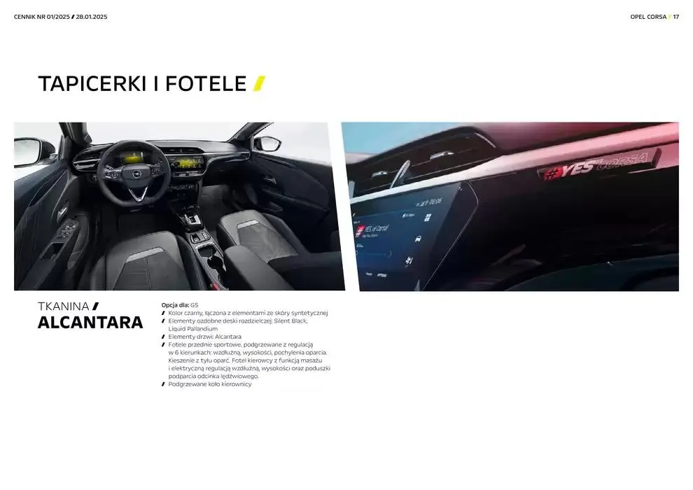 Gazetka Opel Corsa Electric od 30 stycznia do 31 grudnia 2025 - Strona 17