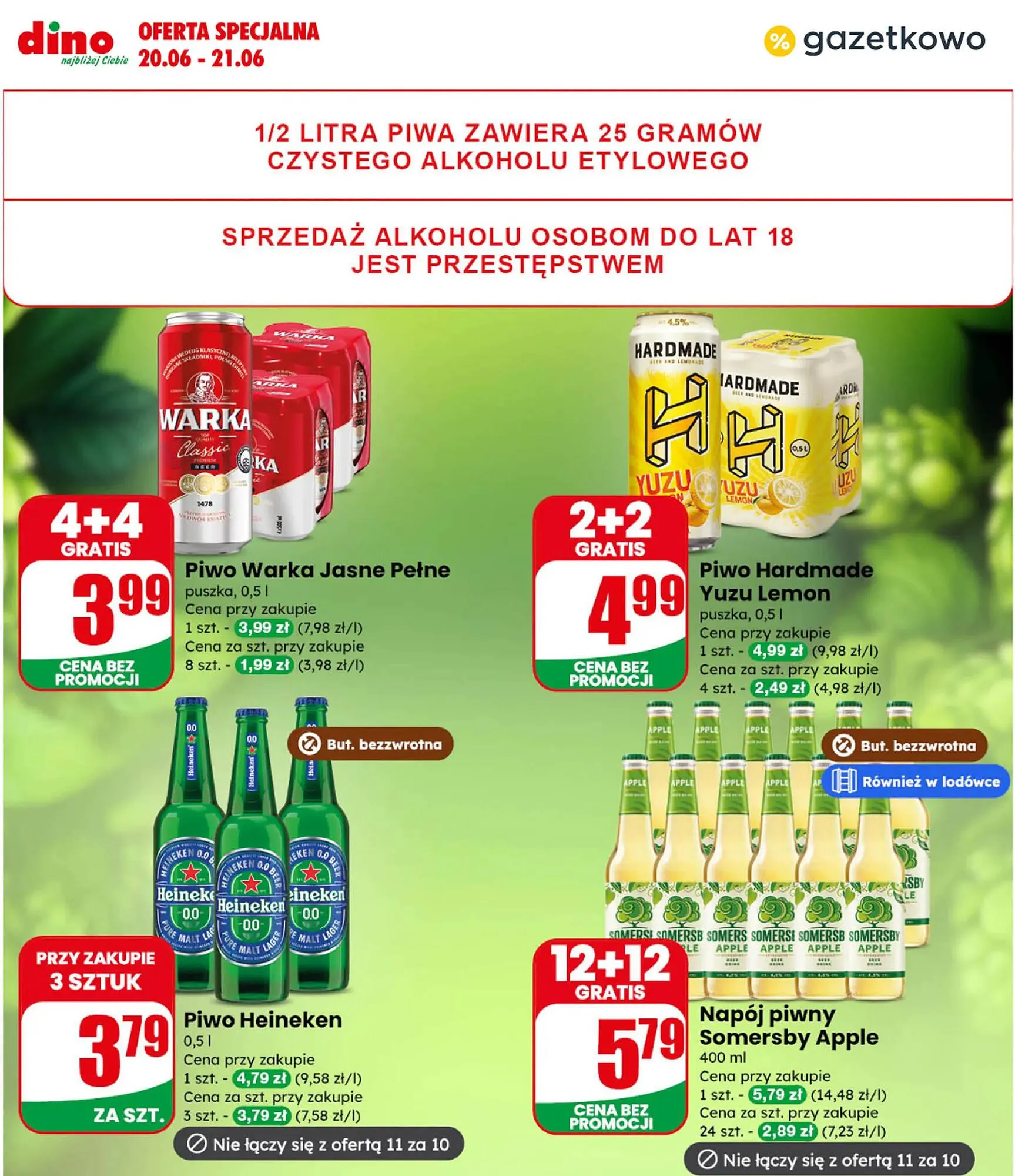 Gazetka Dino gazetka od 20 czerwca do 21 czerwca 2025 - Strona 2