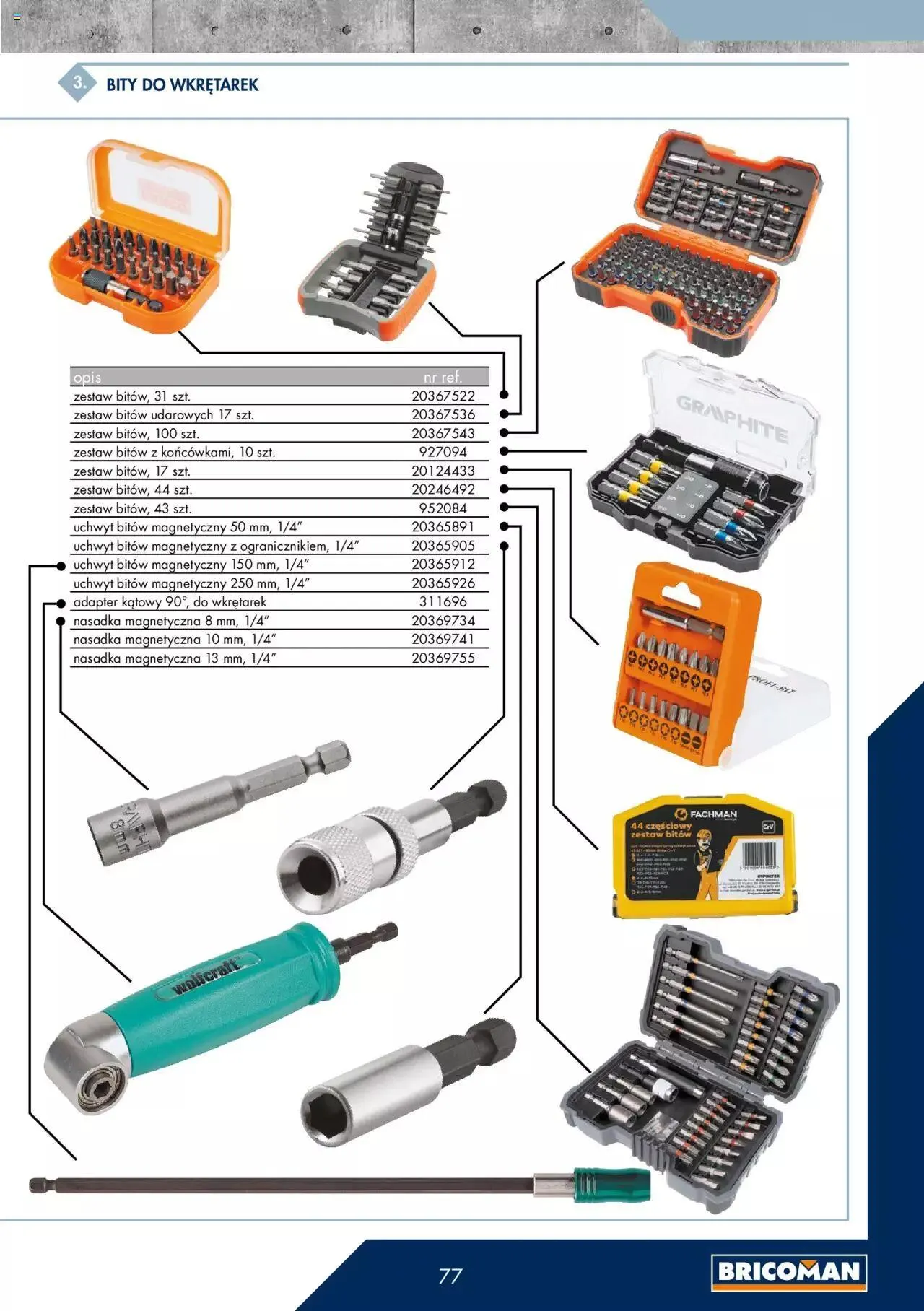 Gazetka Bricoman - Katalog II. od 23 grudnia do 31 grudnia 2023 - Strona 77