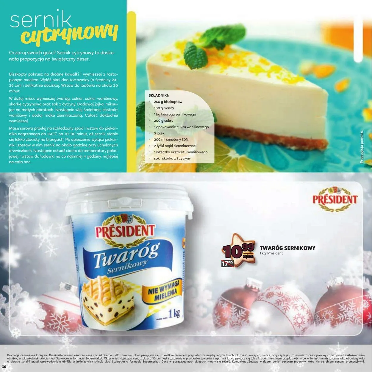 Gazetka Stokrotka Aktualna gazetka od 12 grudnia do 27 grudnia 2024 - Strona 36
