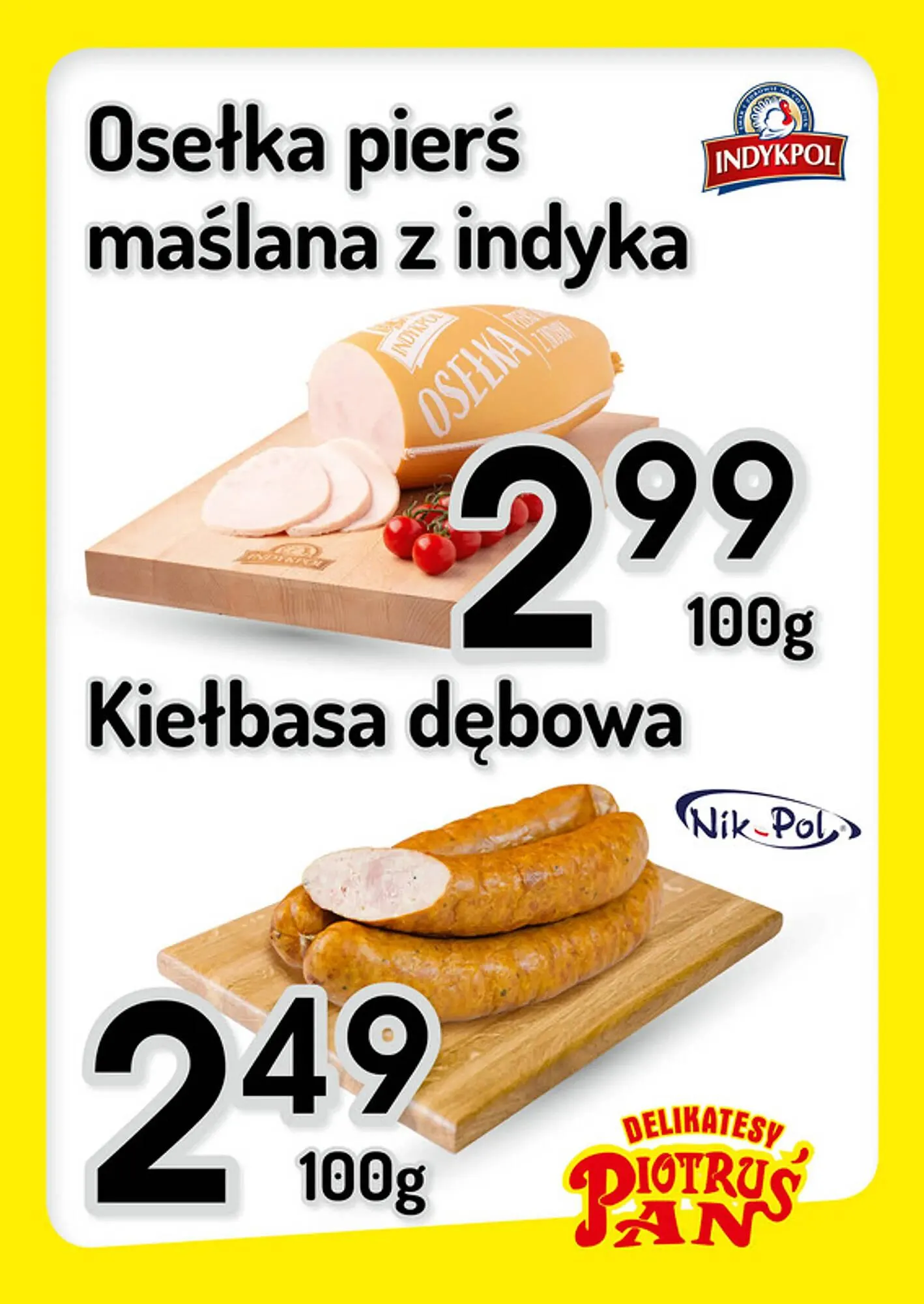 Delikatesy Piotruś Pan gazetka - 1