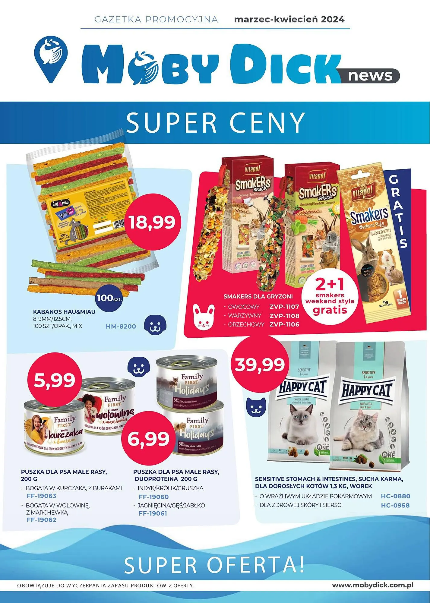 Gazetka Moby Dick gazetka od 1 marca do 30 kwietnia 2024 - Strona