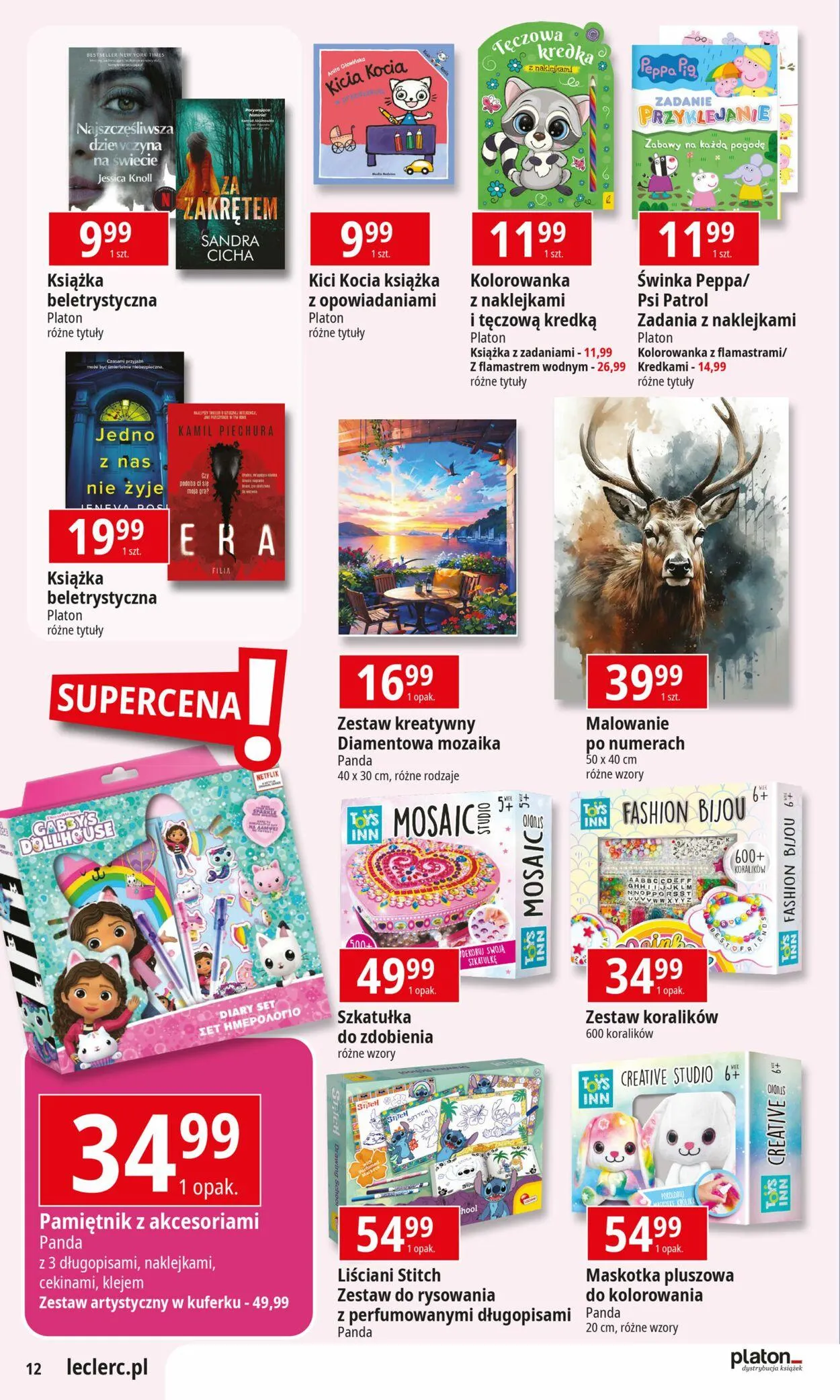 Gazetka E.Leclerc Aktualna gazetka od 17 marca do 31 marca 2025 - Strona 12