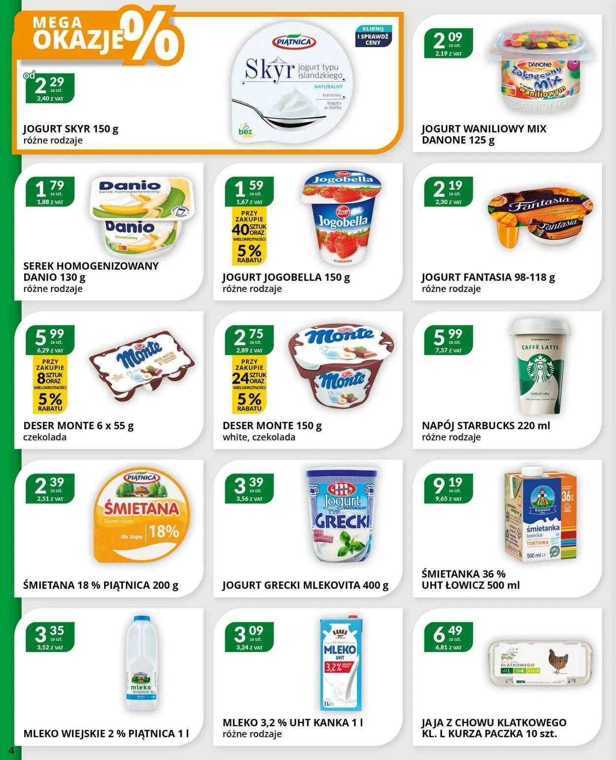 Gazetka Eurocash Aktualna gazetka od 28 października do 17 listopada 2024 - Strona 4