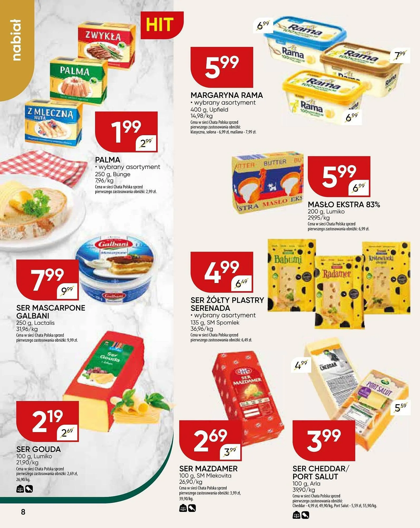 Gazetka Chata Polska gazetka od 21 marca do 31 marca 2024 - Strona 8