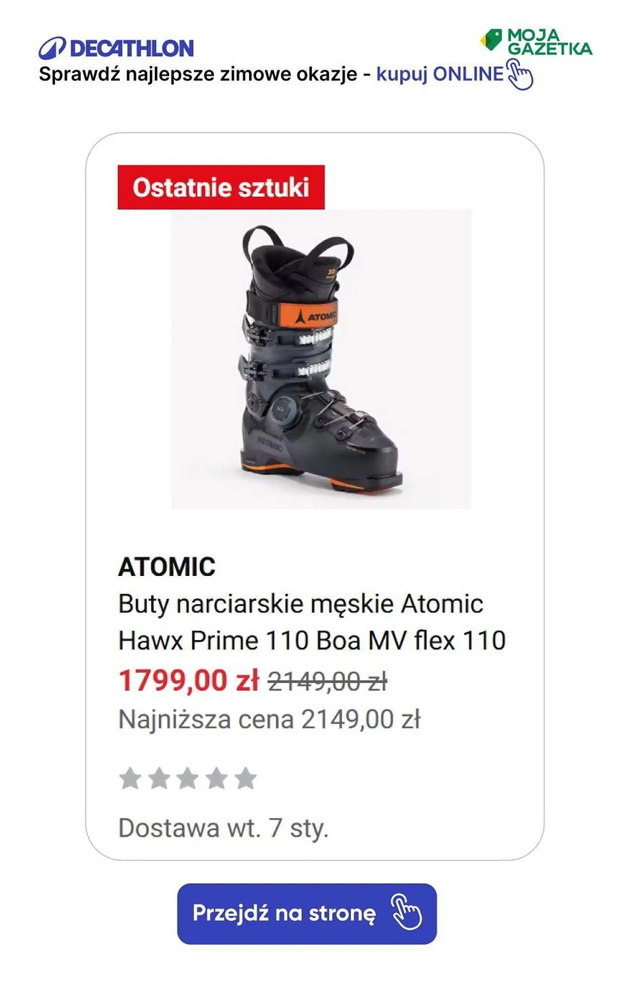 Gazetka Decathlon gazetka od 30 grudnia do 14 stycznia 2025 - Strona 49