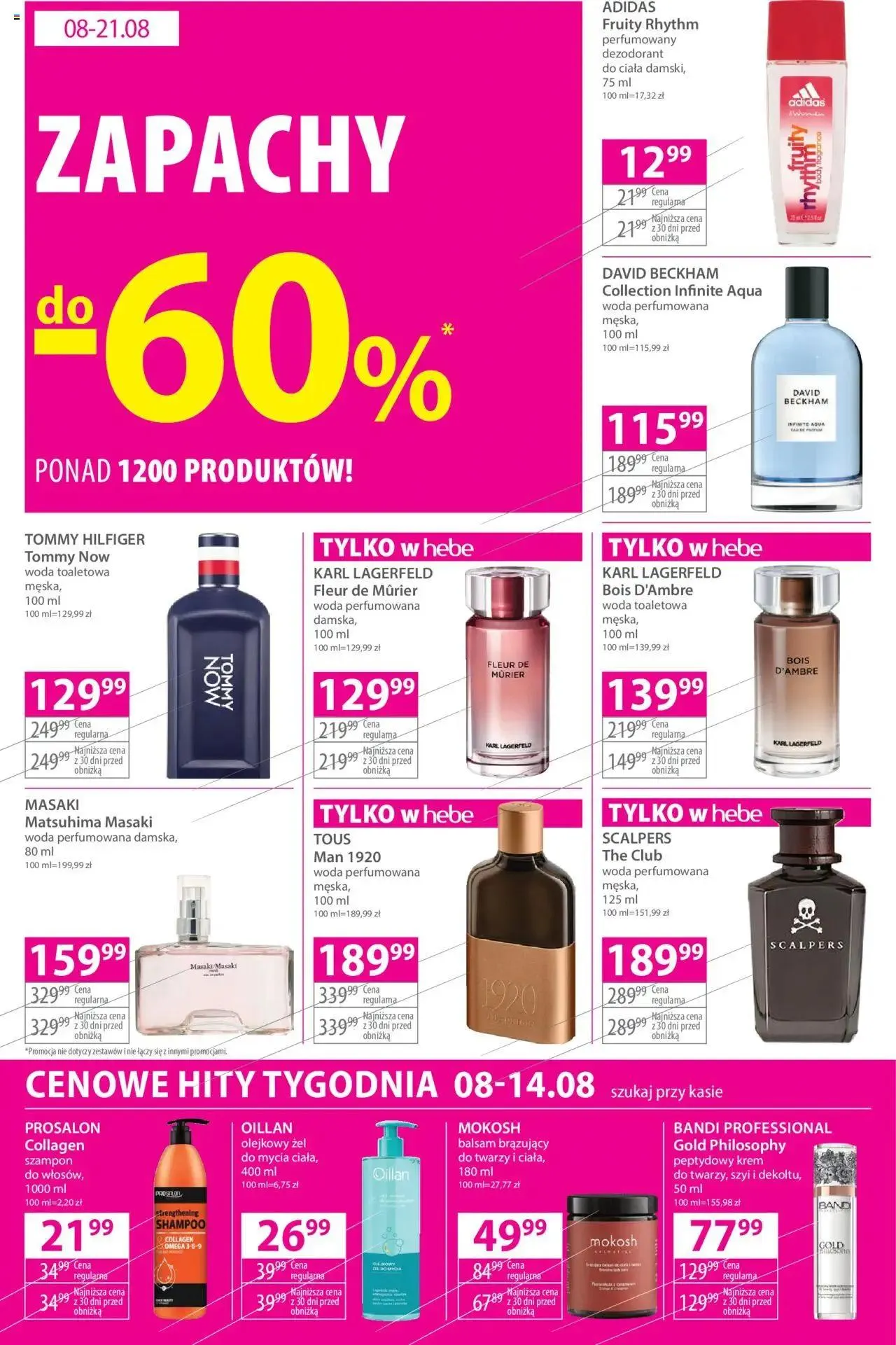 Gazetka Hebe Gazetka od 8 sierpnia do 21 sierpnia 2024 - Strona 2