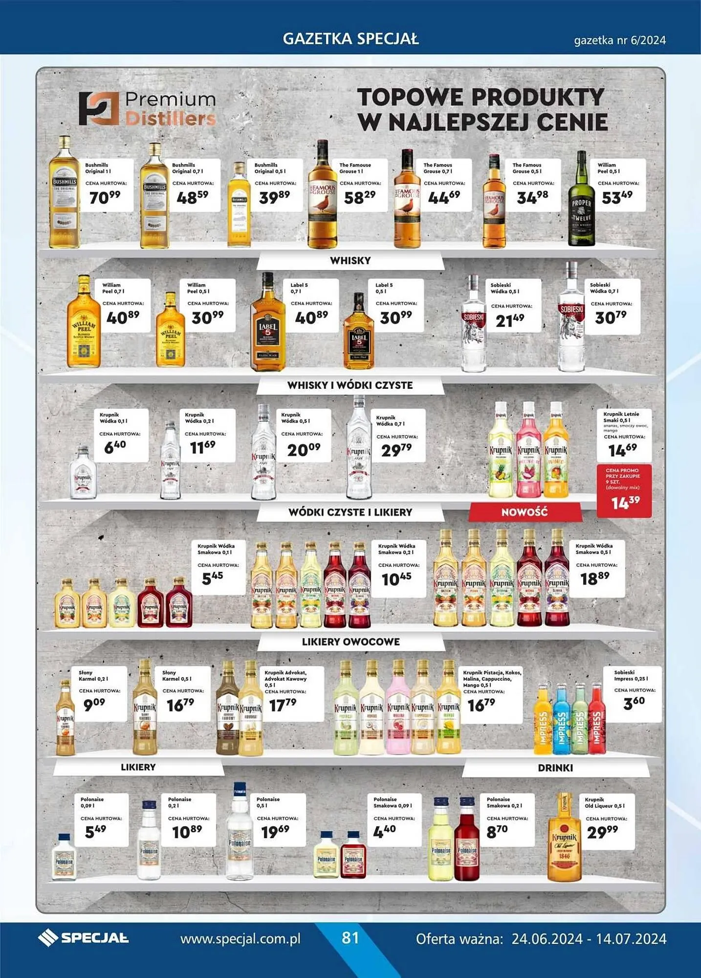 Gazetka Specjał gazetka od 24 czerwca do 14 lipca 2024 - Strona 81