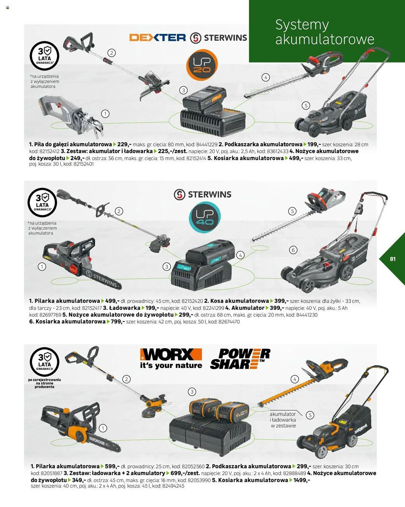 Gazetka Leroy Merlin gazetka od 3 kwietnia do 10 kwietnia 2024 - Strona 81