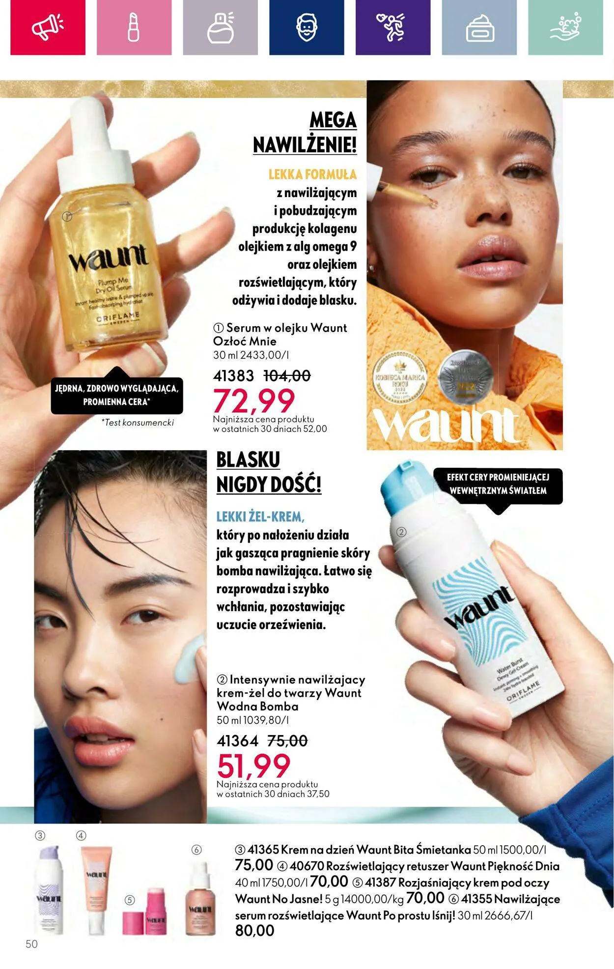 Gazetka Oriflame Aktualna gazetka od 6 grudnia do 27 grudnia 2023 - Strona 50