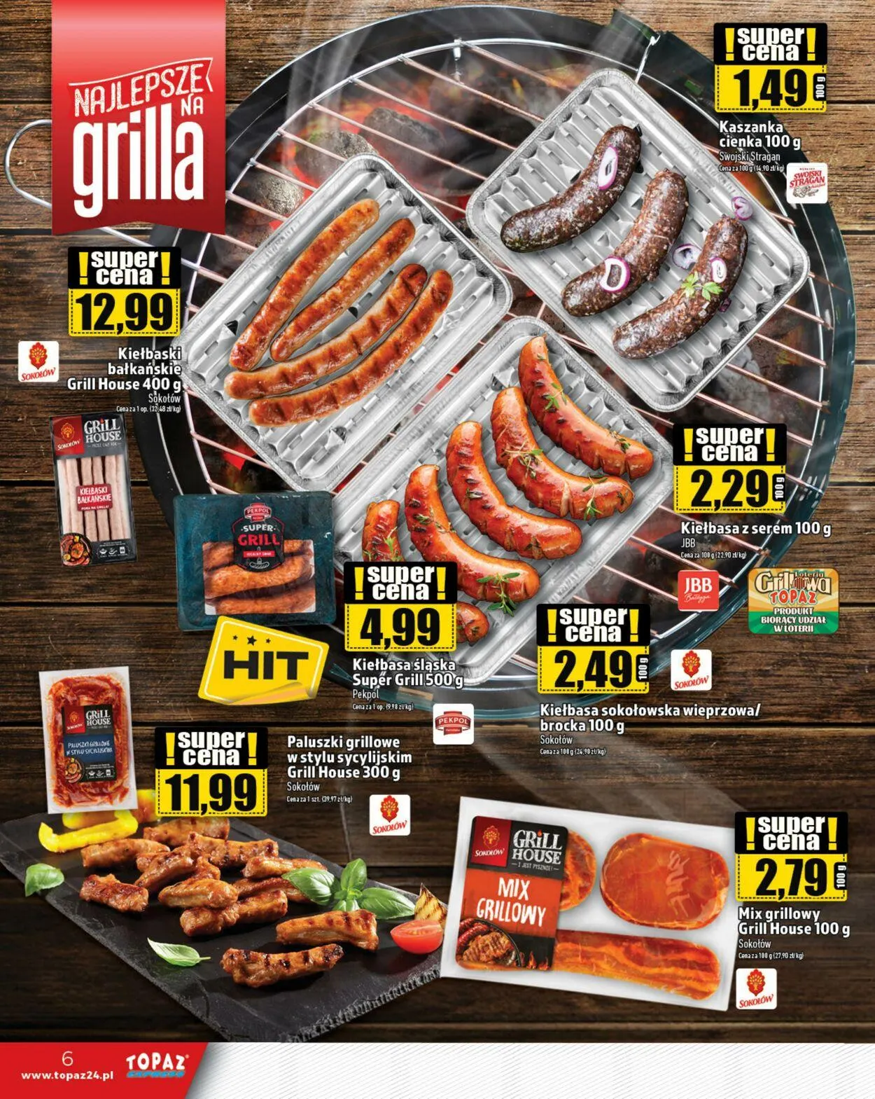 Gazetka Topaz Aktualna gazetka od 19 lutego do 5 marca 2025 - Strona 6