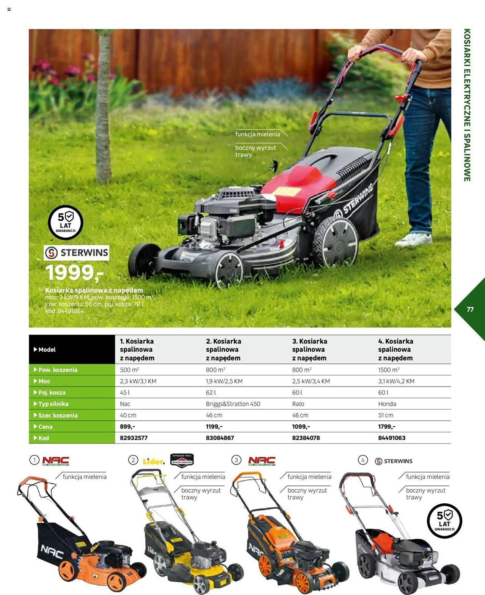 Gazetka Leroy Merlin gazetka od 3 kwietnia do 10 kwietnia 2024 - Strona 77