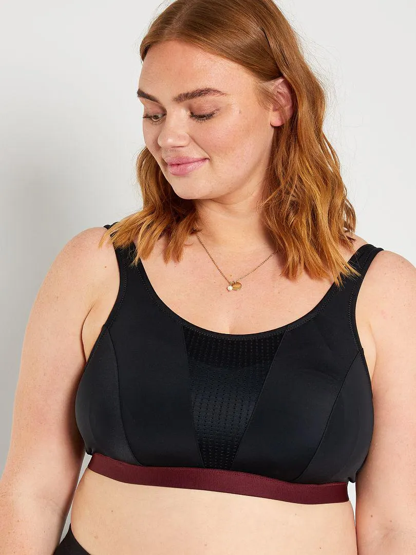 Brassière sport - noir