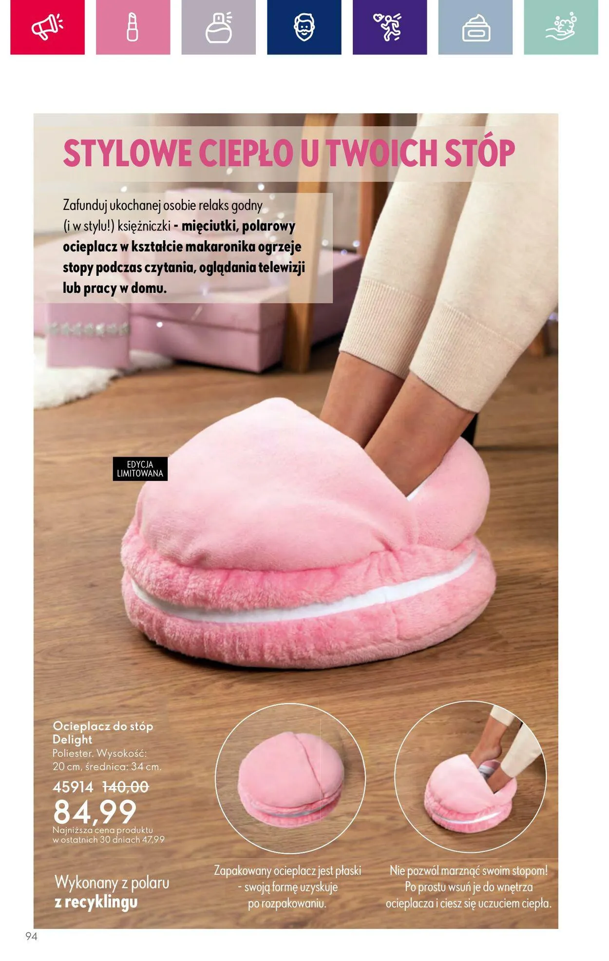 Gazetka Oriflame Aktualna gazetka od 6 grudnia do 27 grudnia 2023 - Strona 94