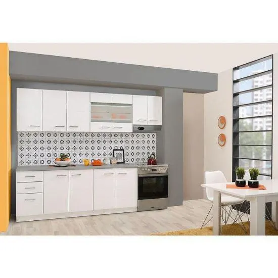 Kuchnia Diva 260 Biały /biały Połysk 11008406