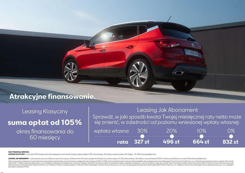 Gazetka SEAT Arona - Katalog i cennik od 4 kwietnia do 4 kwietnia 2025 - Strona 2