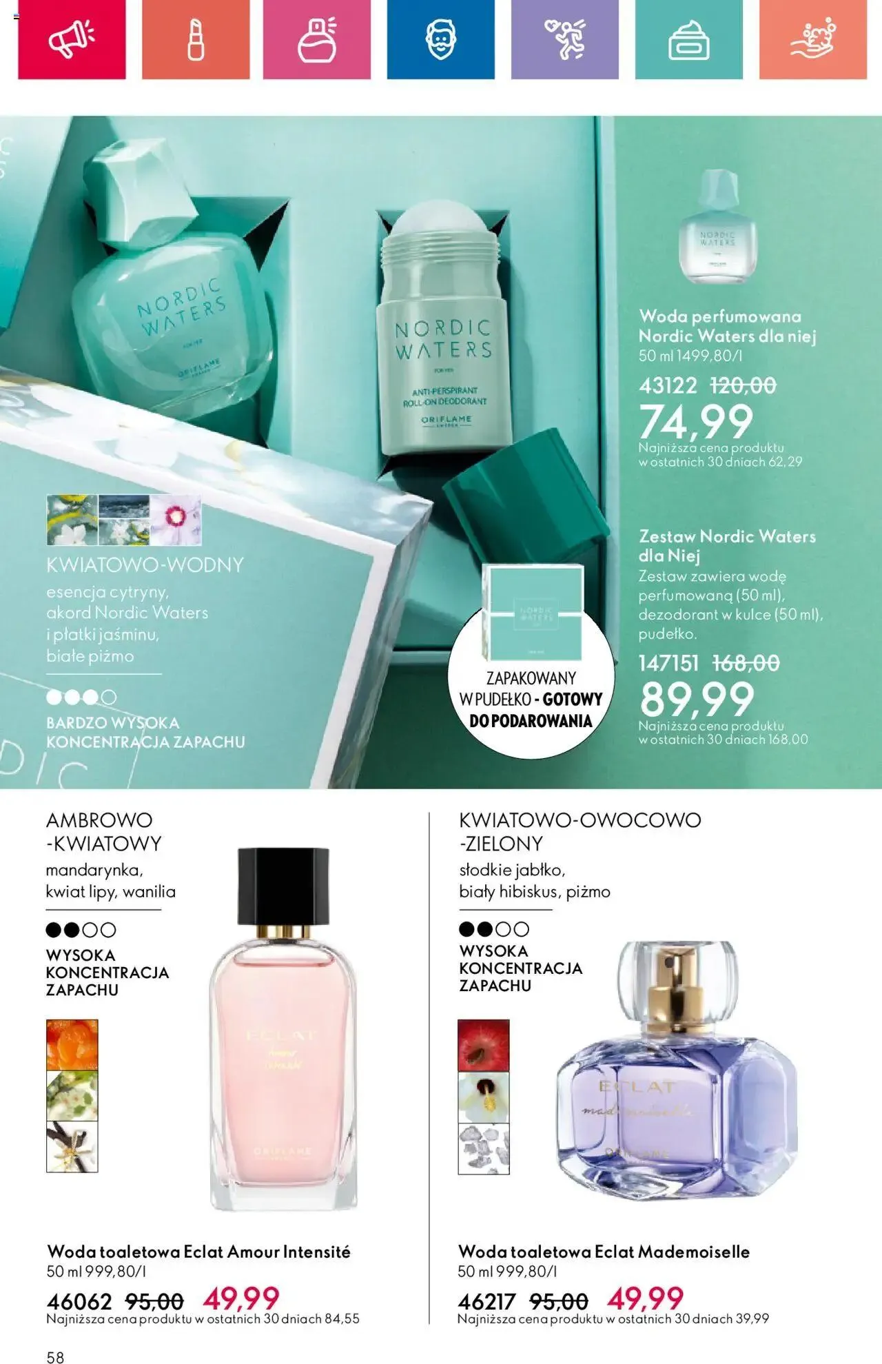 Gazetka Oriflame Katalog Black Friday od 10 listopada do 30 listopada 2024 - Strona 58