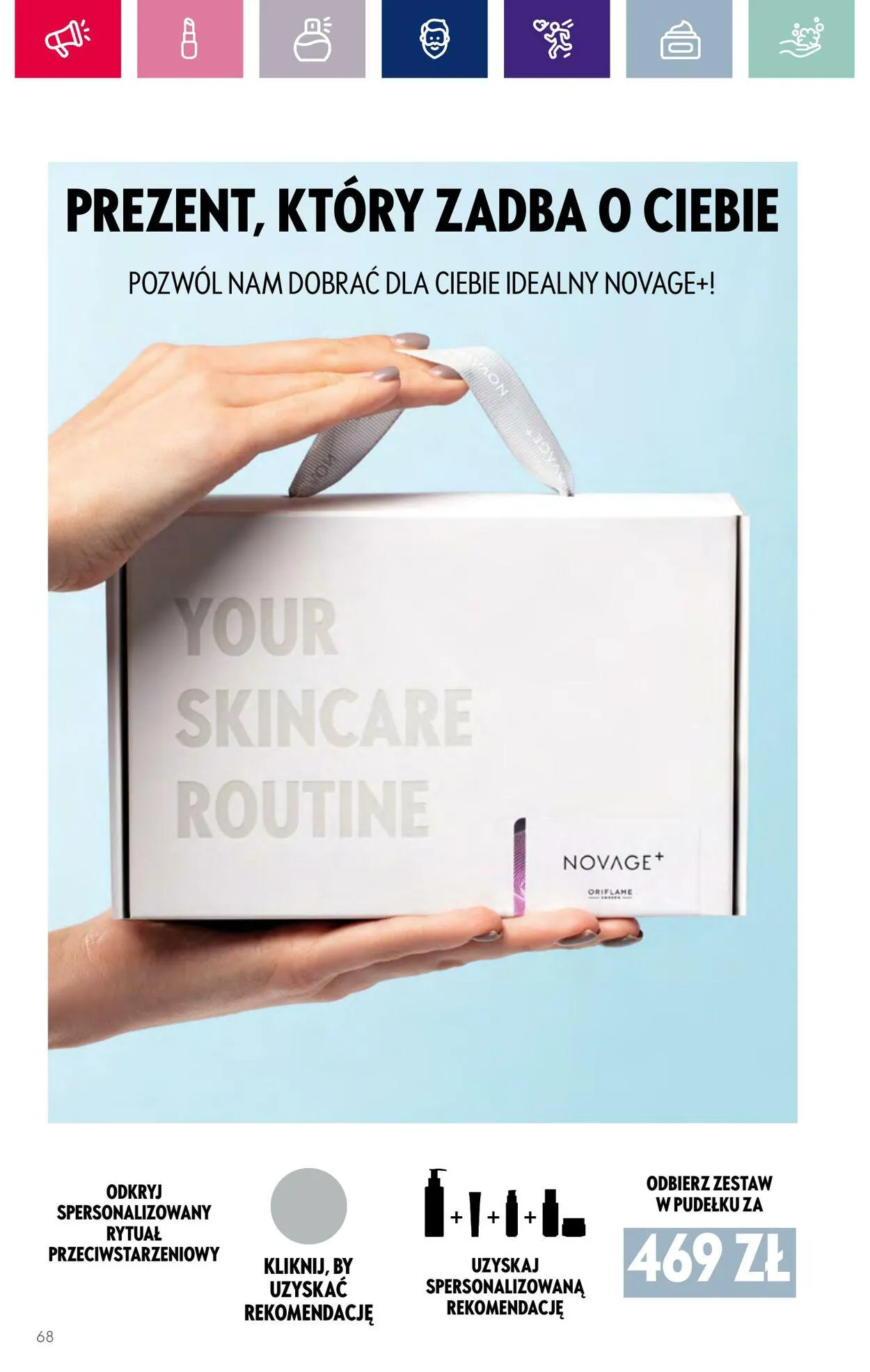 Gazetka Oriflame Aktualna gazetka od 6 grudnia do 27 grudnia 2023 - Strona 68