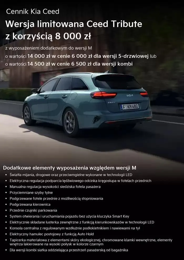Gazetka Kia Ceed Cennik 2025 od 21 lutego do 31 grudnia 2025 - Strona 3