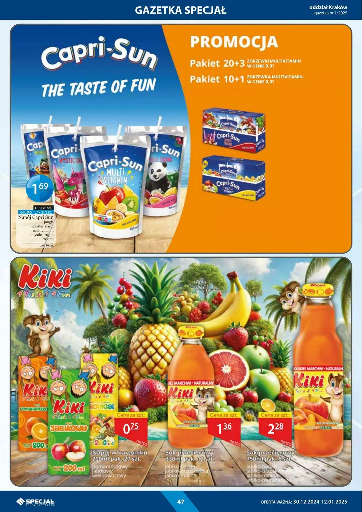 Gazetka Specjał od 30 grudnia do 19 stycznia 2026 - Strona 47