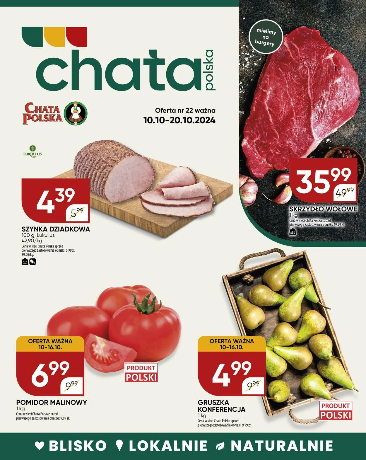 Chata Polska Aktualna gazetka - 1