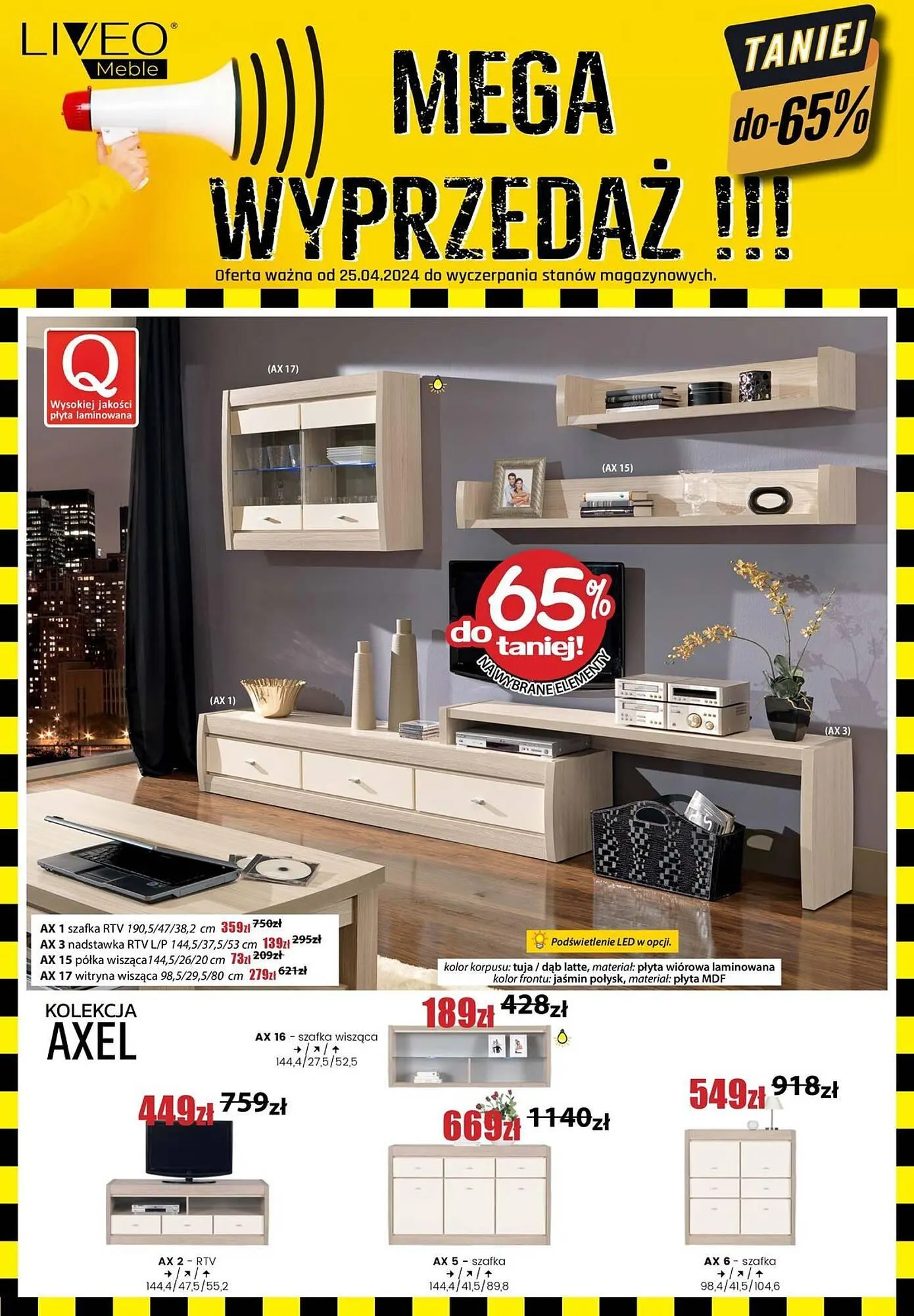 BOG FRAN Meble gazetka - 1