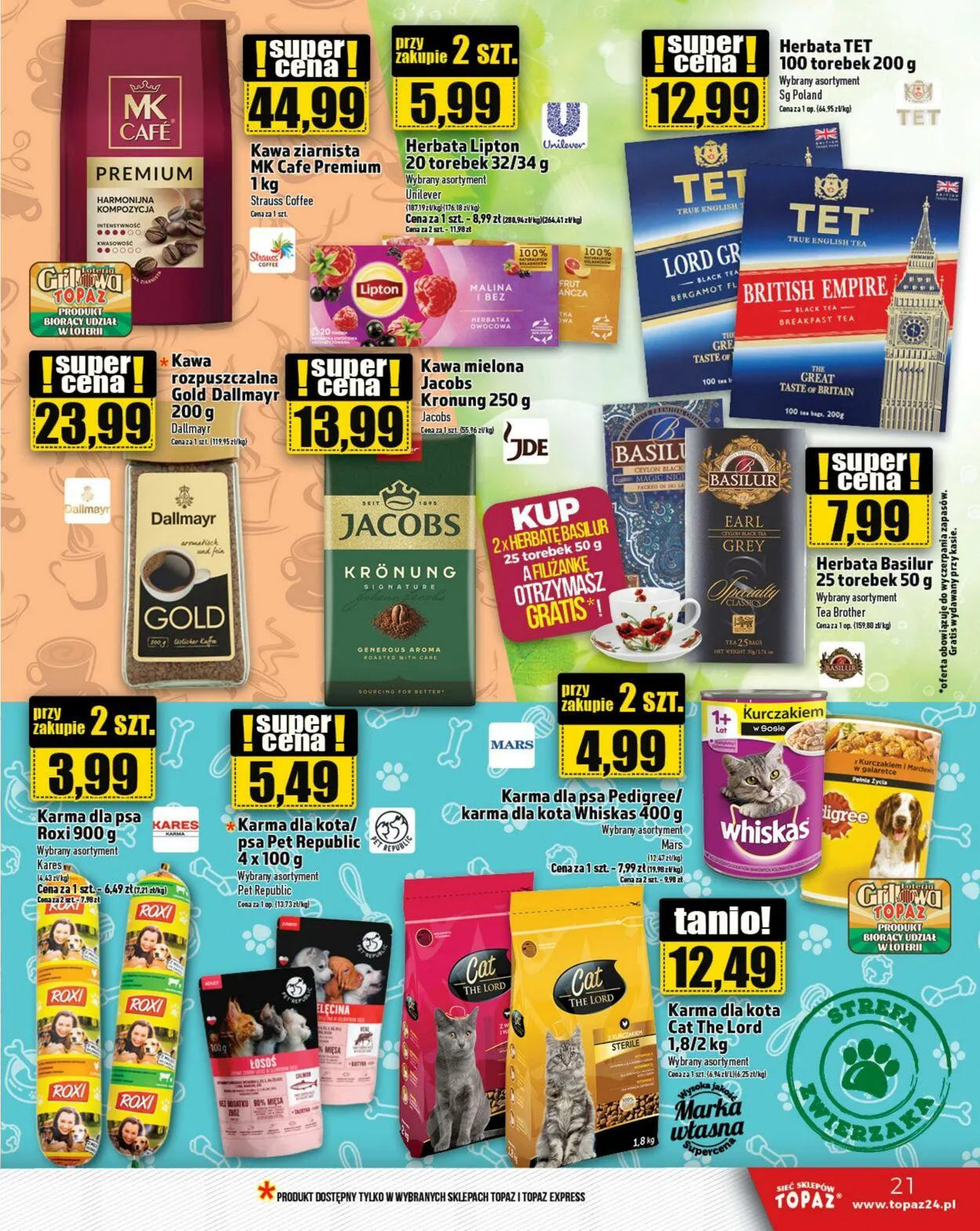Gazetka Topaz Aktualna gazetka od 14 maja do 28 maja 2025 - Strona 21
