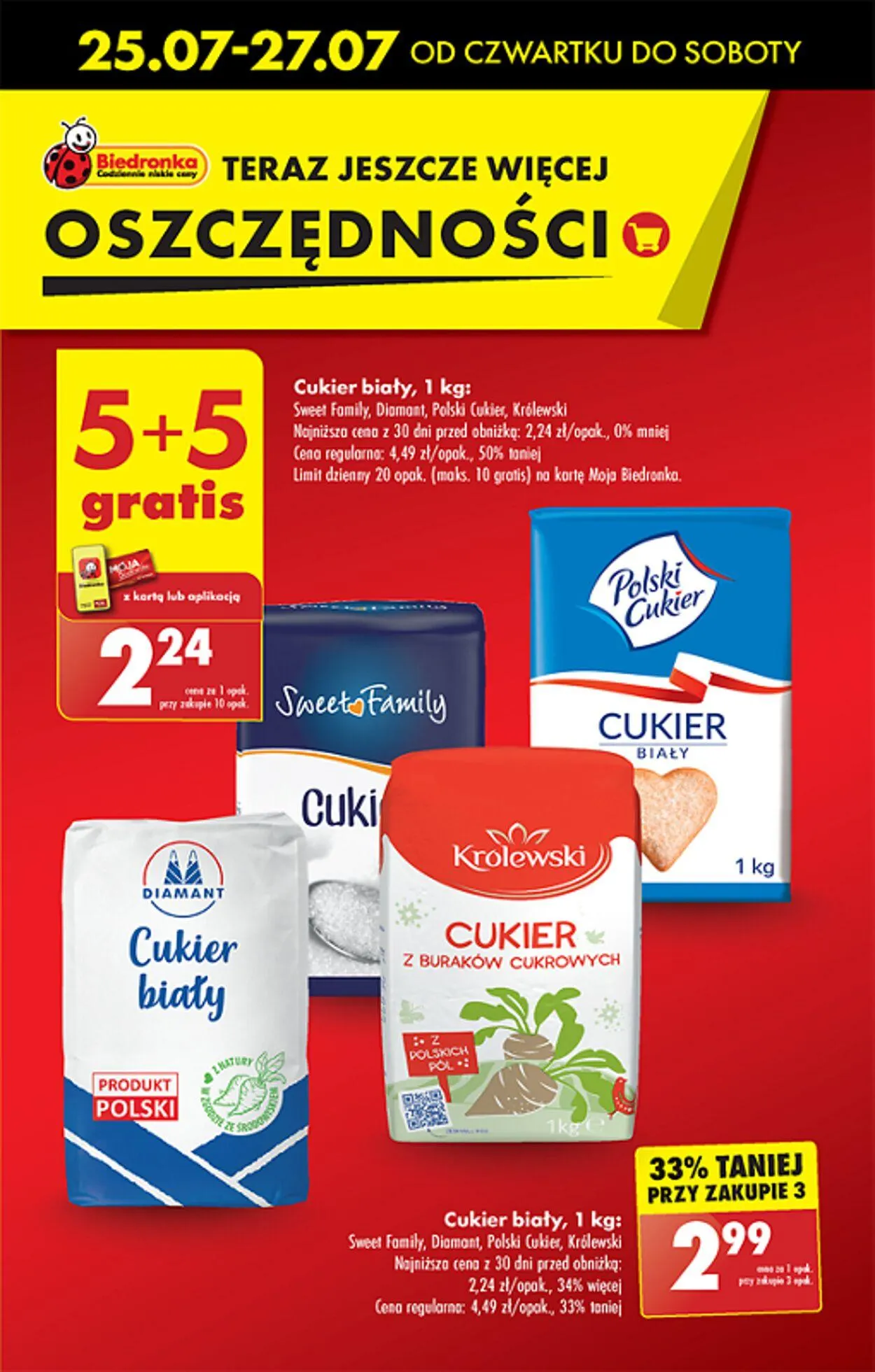 Gazetka Biedronka Aktualna gazetka od 25 lipca do 1 sierpnia 2024 - Strona 3