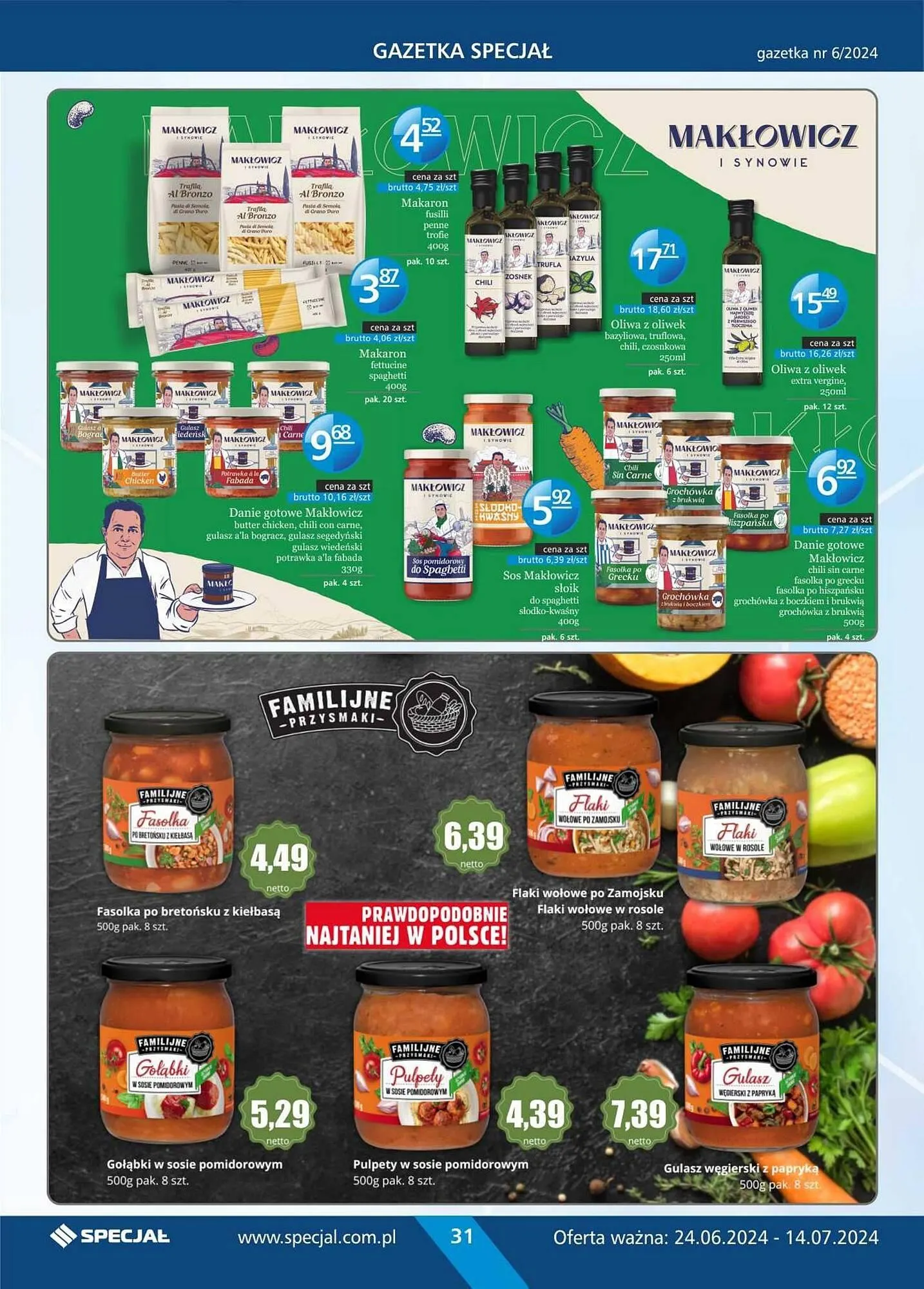 Gazetka Specjał gazetka od 24 czerwca do 14 lipca 2024 - Strona 31